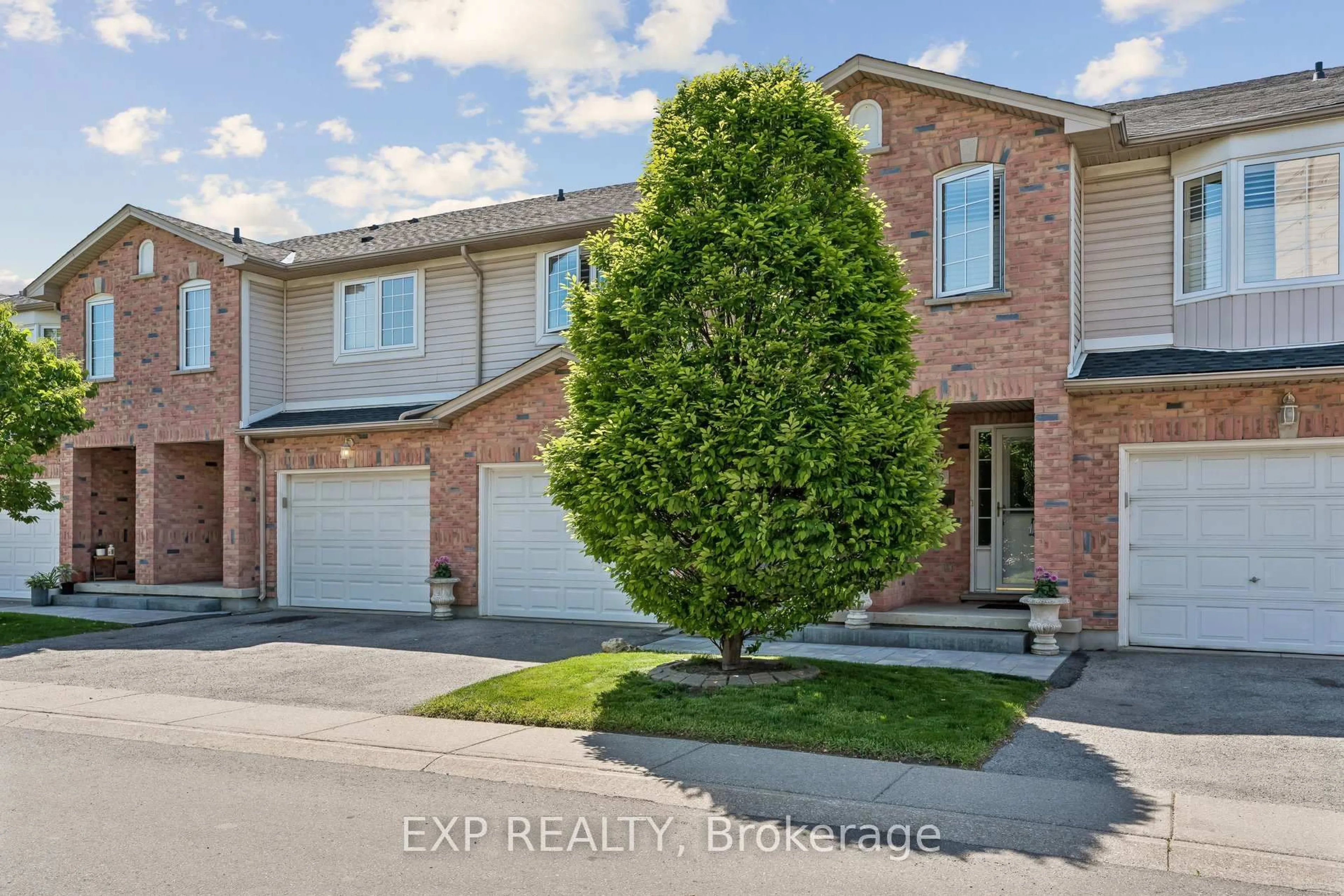 A pic from outside/outdoor area/front of a property/back of a property/a pic from drone, street for 485 Green Rd #34, Hamilton Ontario L8E 6A7