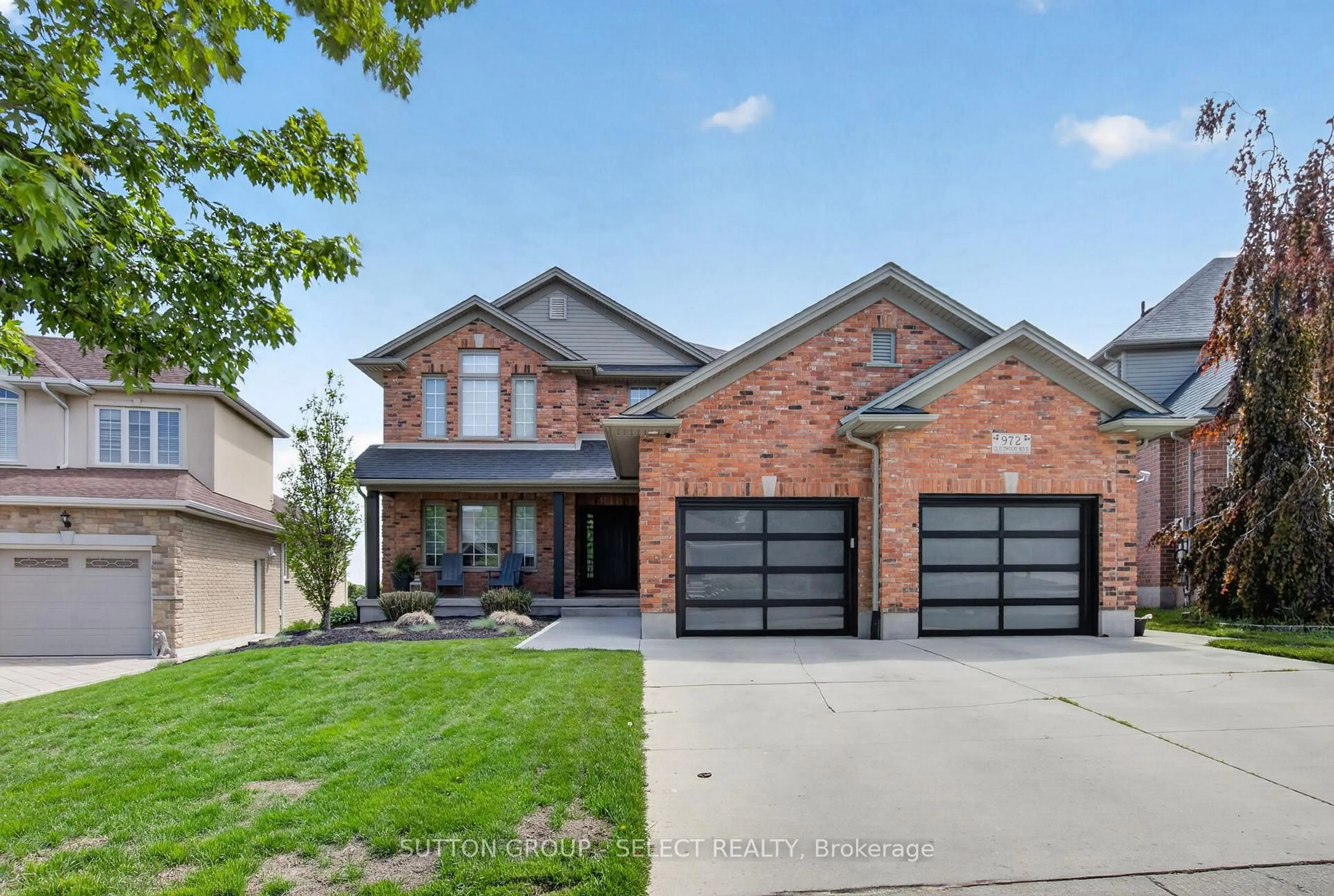 Home with brick exterior material, street for 972 Guildwood Blvd, London North Ontario N6H 4G3