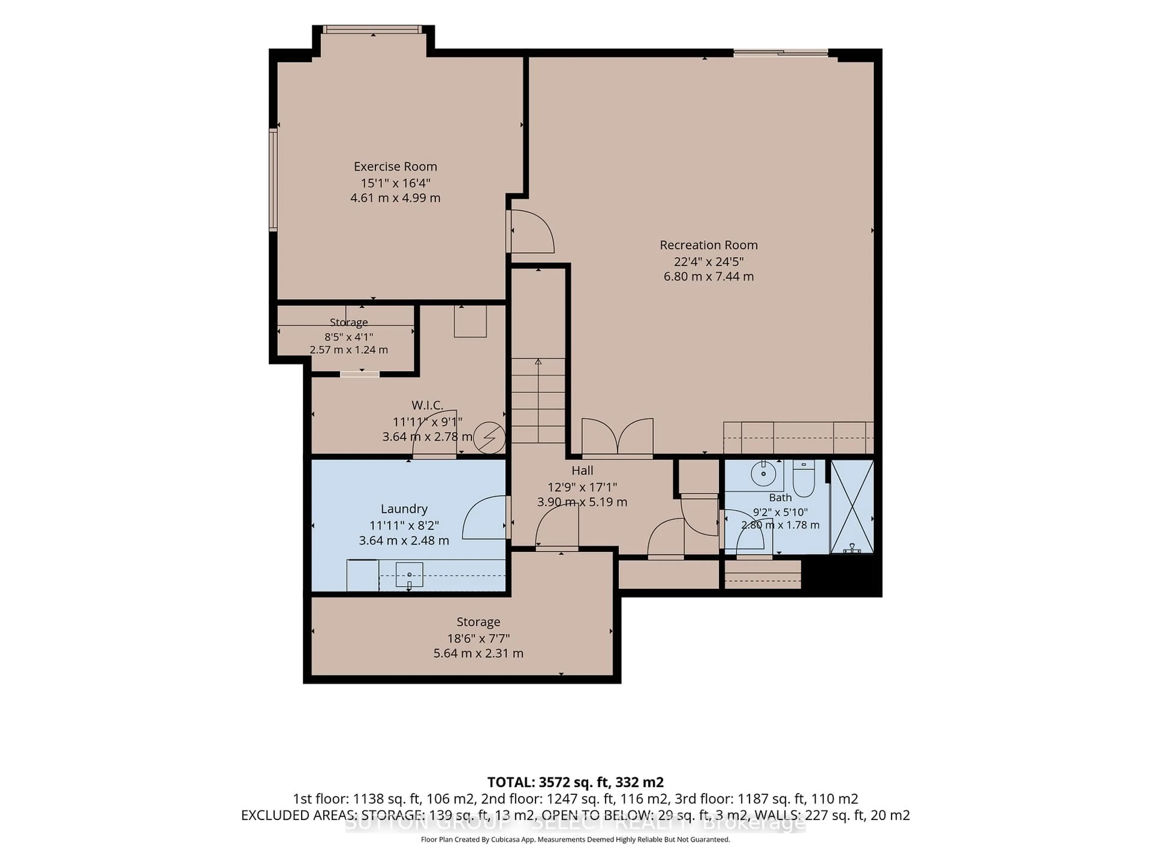 Floor plan for 972 Guildwood Blvd, London North Ontario N6H 4G3
