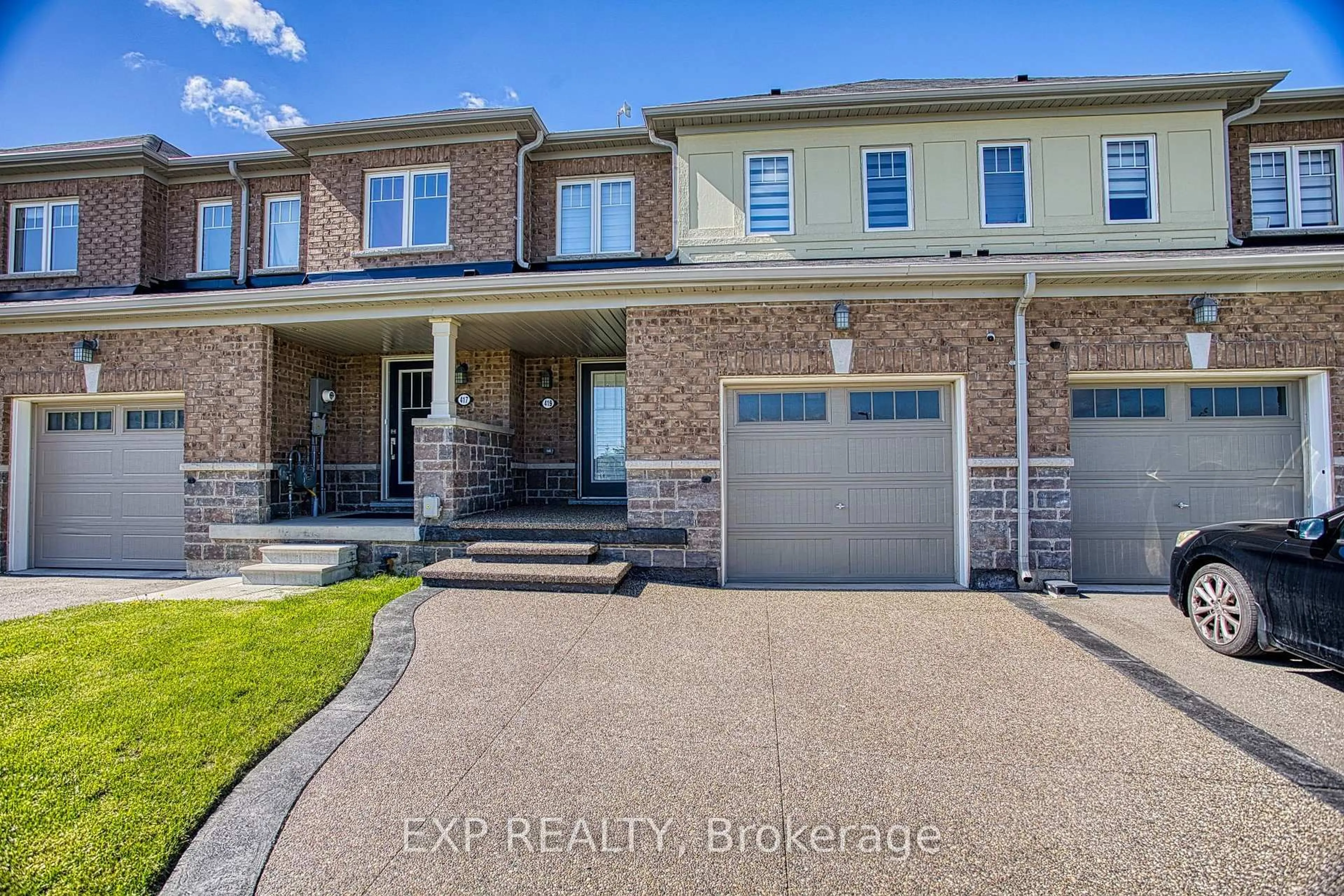 Home with brick exterior material, street for 419 Pumpkin Pass, Hamilton Ontario L0R 1C0