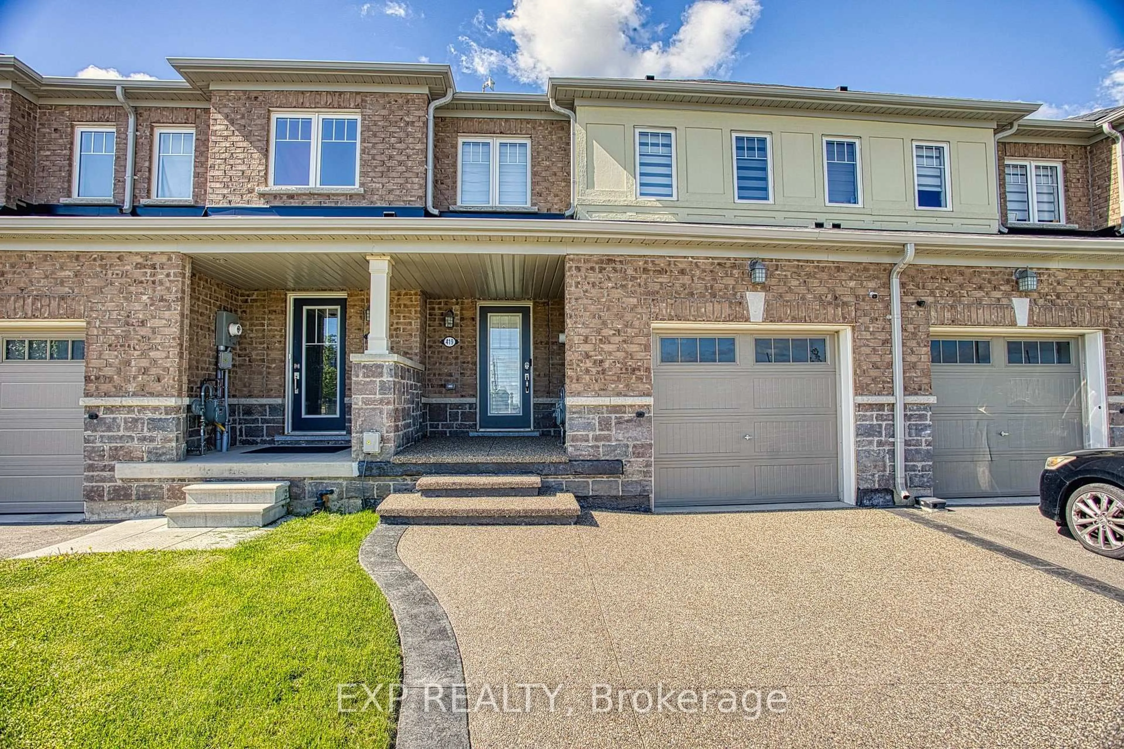 Home with brick exterior material, street for 419 Pumpkin Pass, Hamilton Ontario L0R 1C0