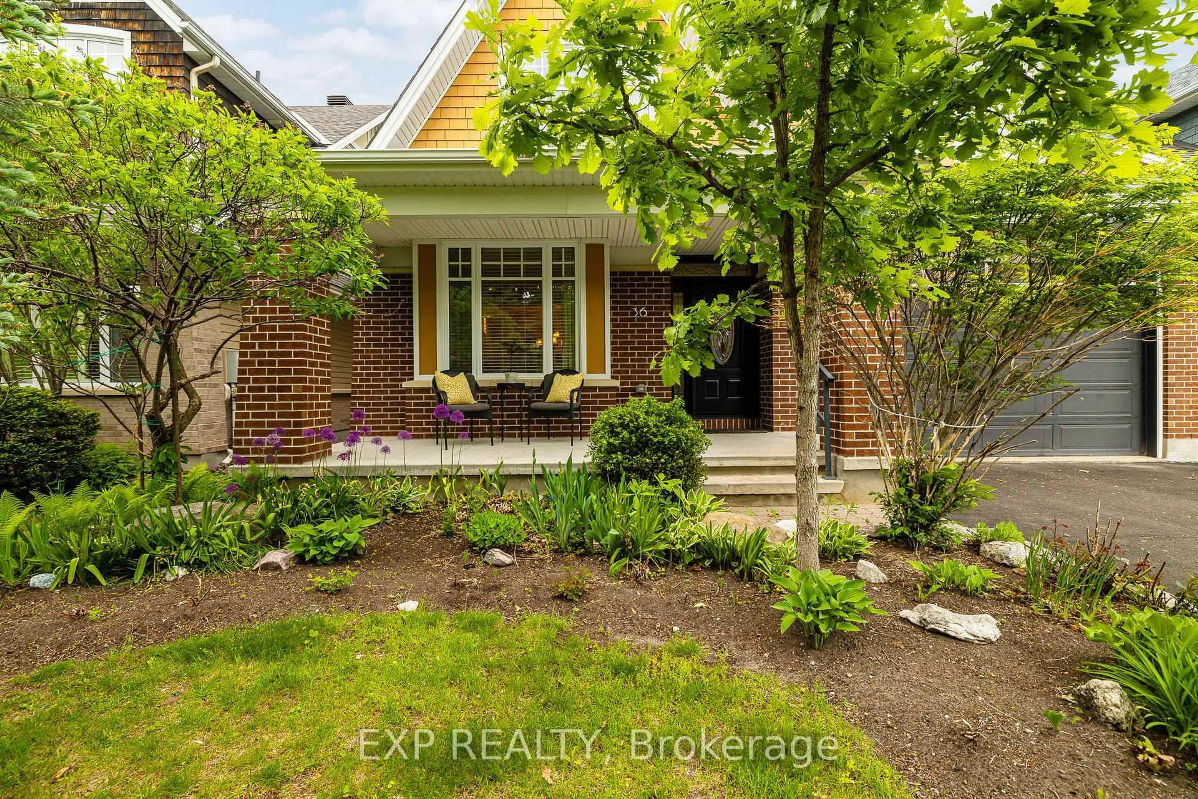Home with brick exterior material, street for 36 Oakbriar Cres, Ottawa Ontario K2J 5G1