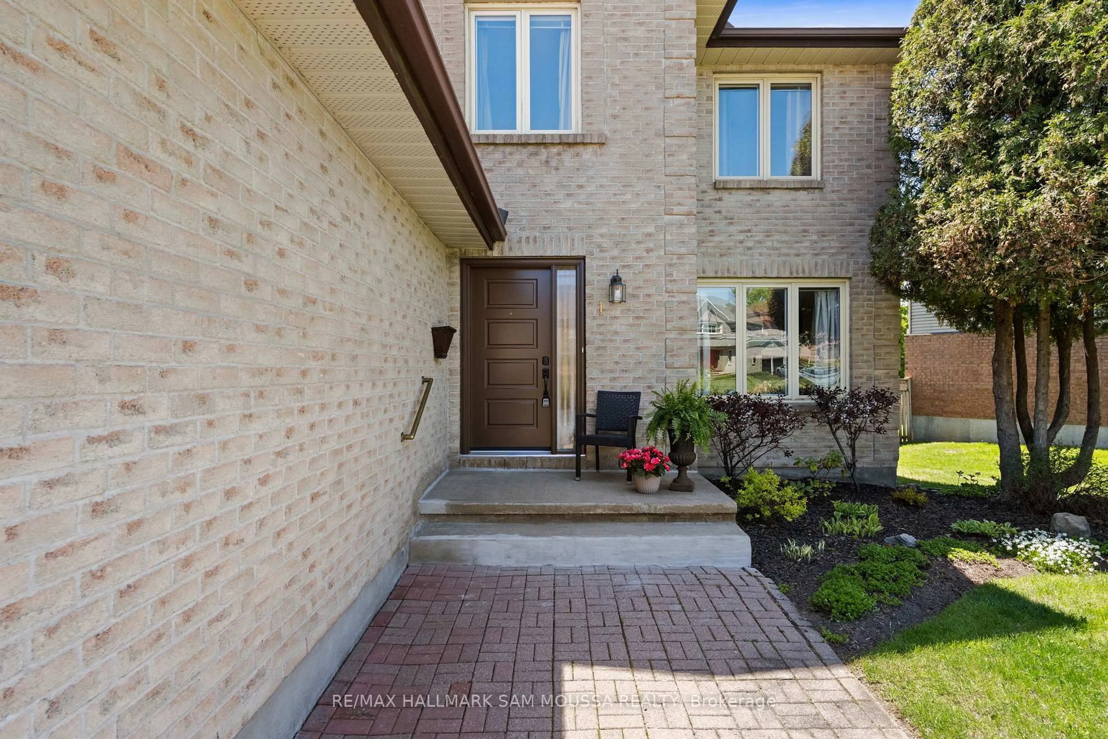 Home with brick exterior material, street for 1 Willow Glen Dr, Ottawa Ontario K2M 1L3