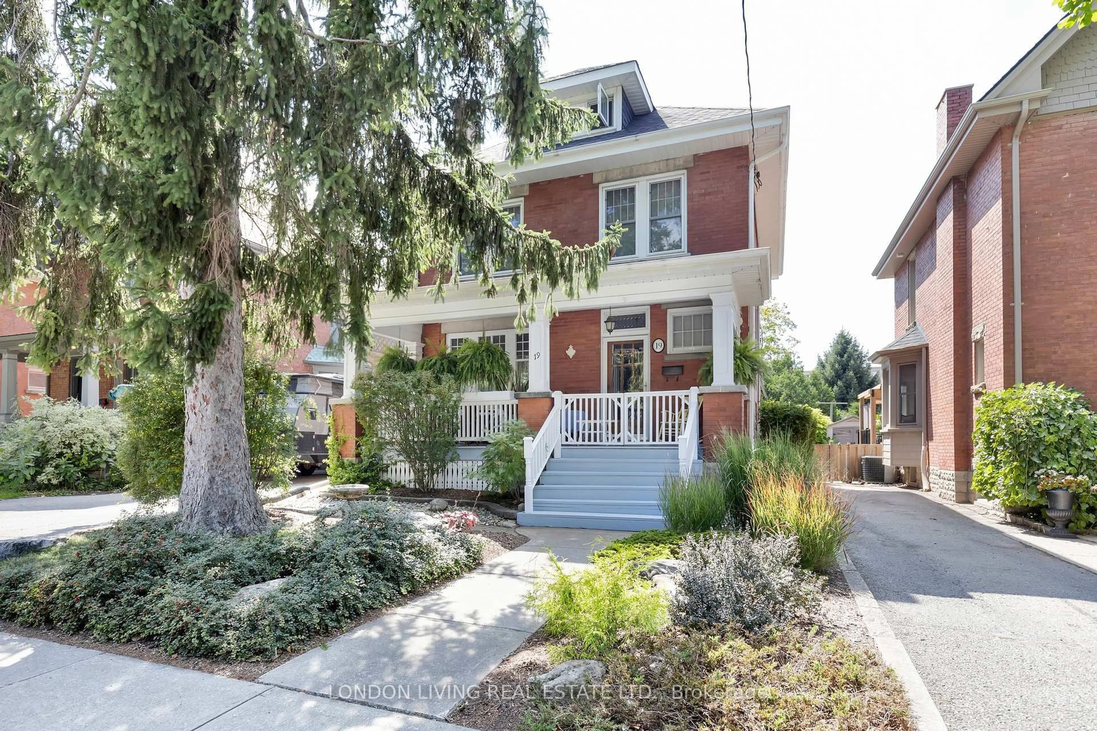 Home with brick exterior material, street for 19 Belgrave Ave, London South Ontario N6C 4B3