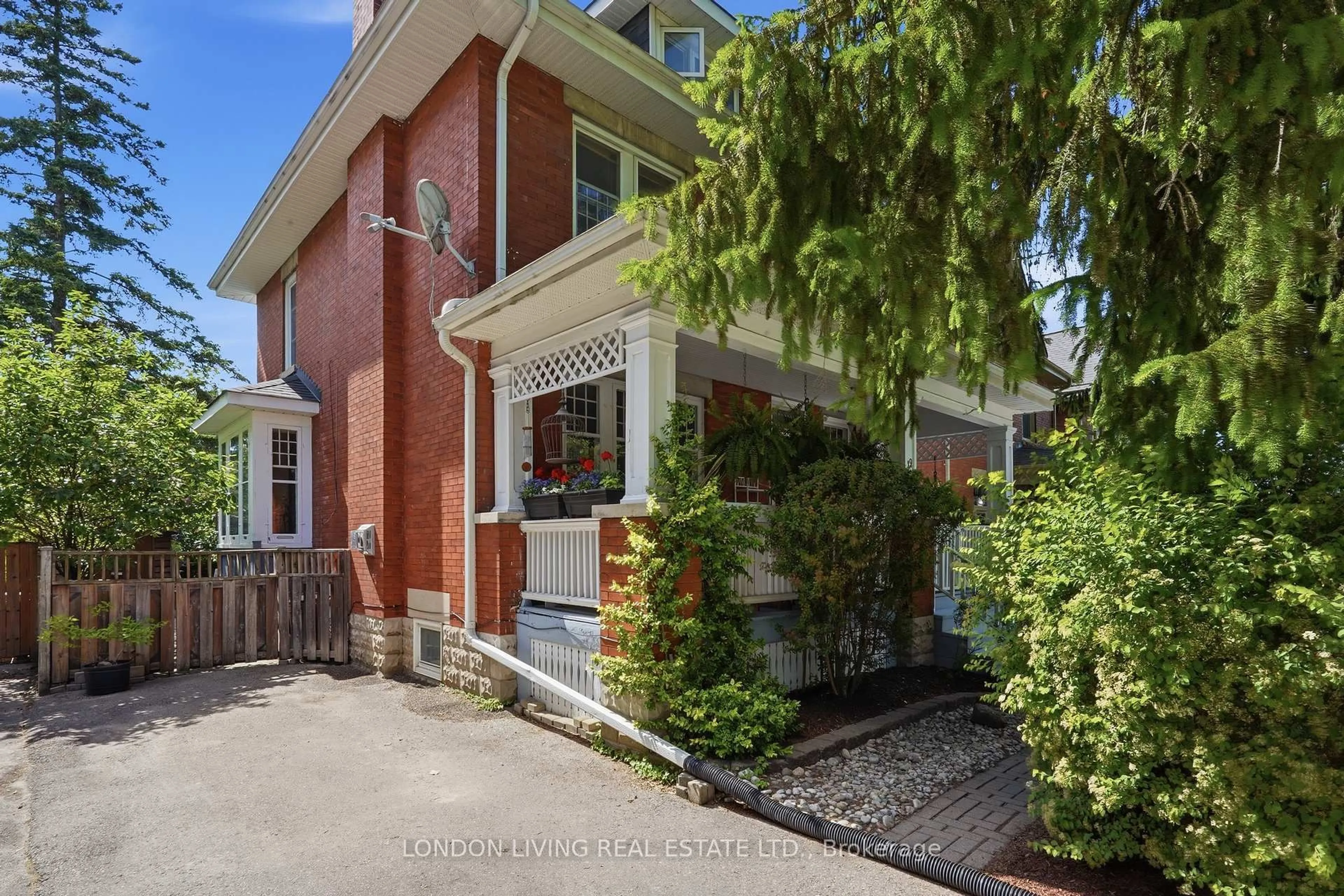 Home with brick exterior material, street for 19 Belgrave Ave, London South Ontario N6C 4B3