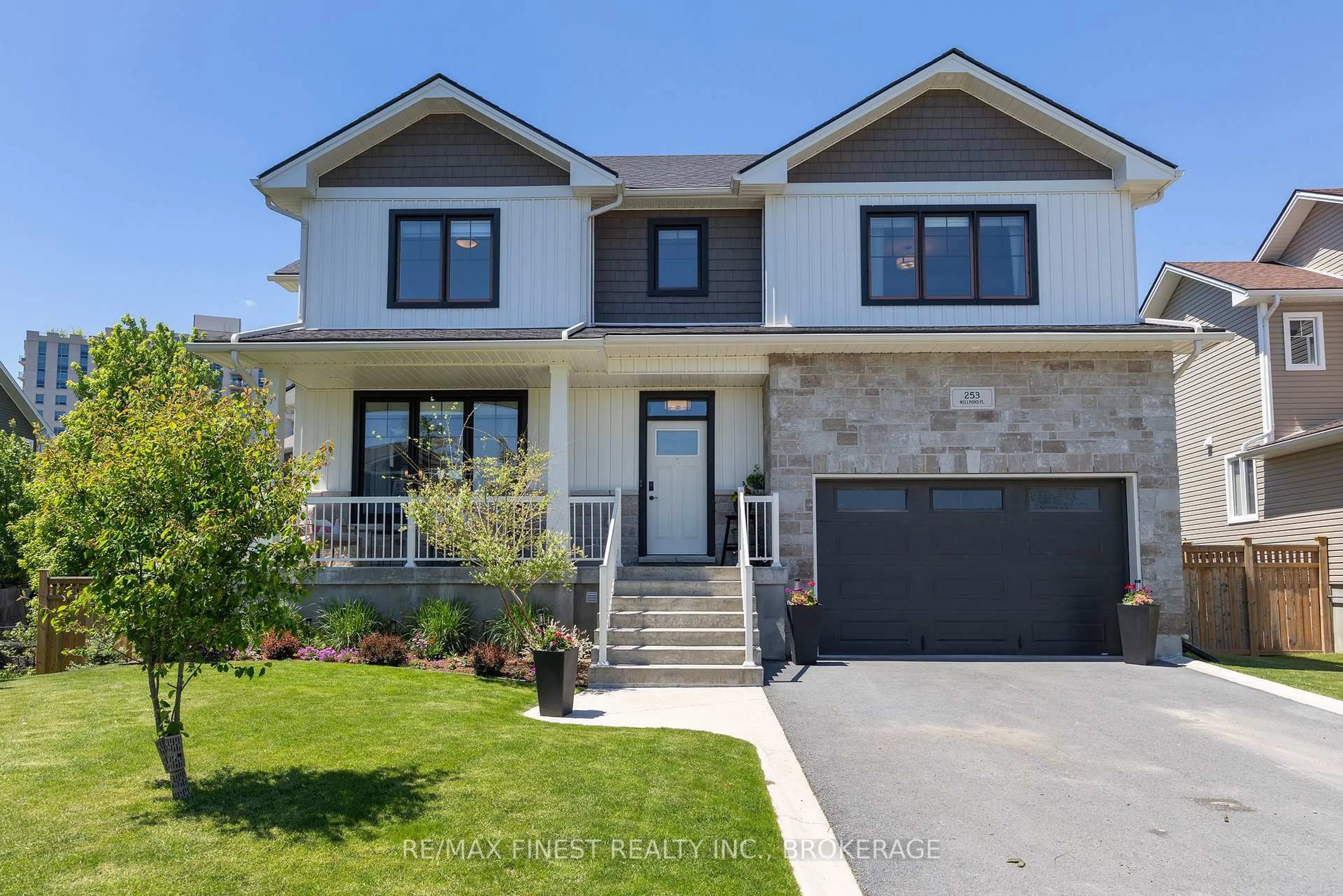 Home with brick exterior material, street for 253 Mill Pond Pl, Kingston Ontario K7M 0C9
