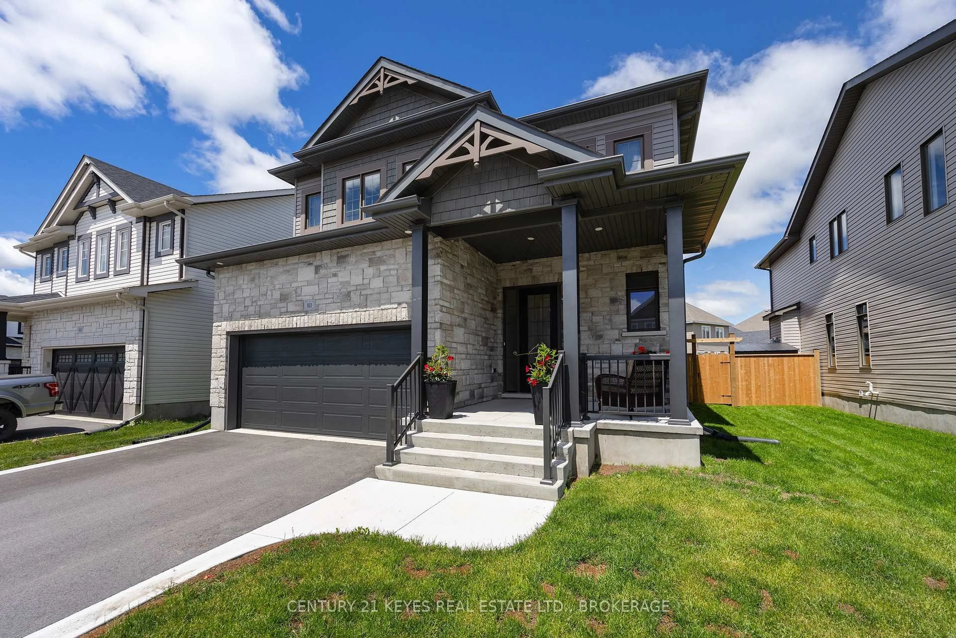 Home with brick exterior material, street for 811 Riverview Way, Kingston Ontario K7K 0J3