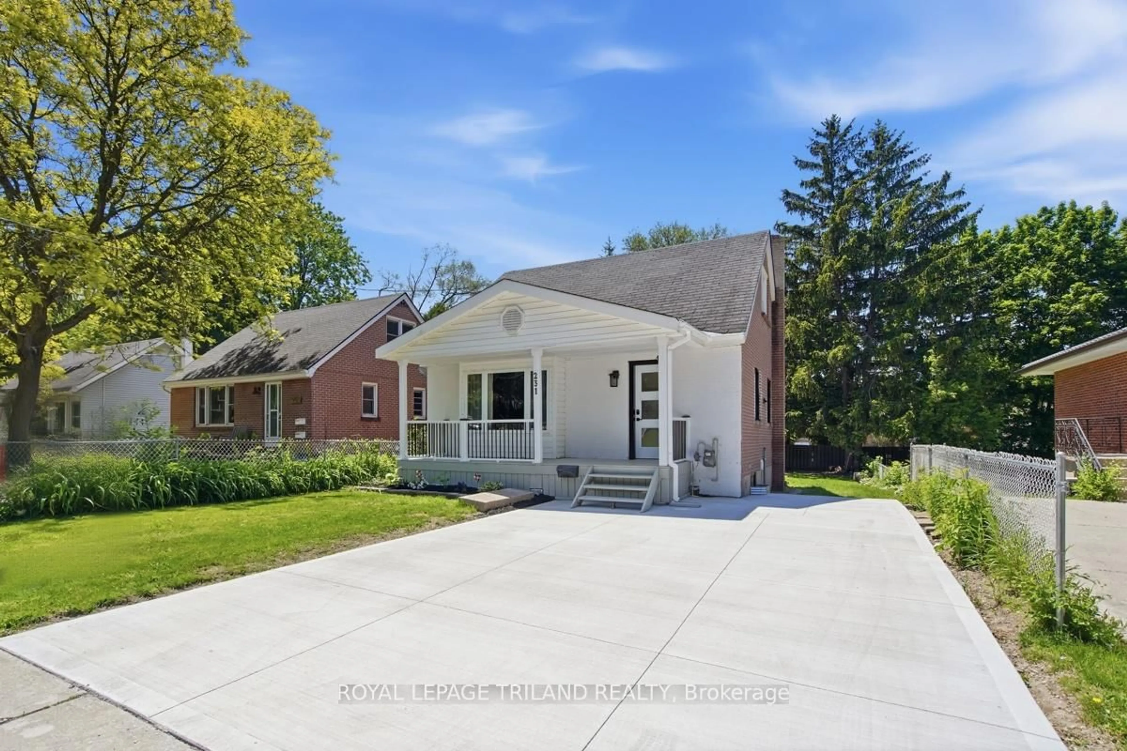 Home with brick exterior material, street for 231 Taylor St, London East Ontario N5Y 2J6