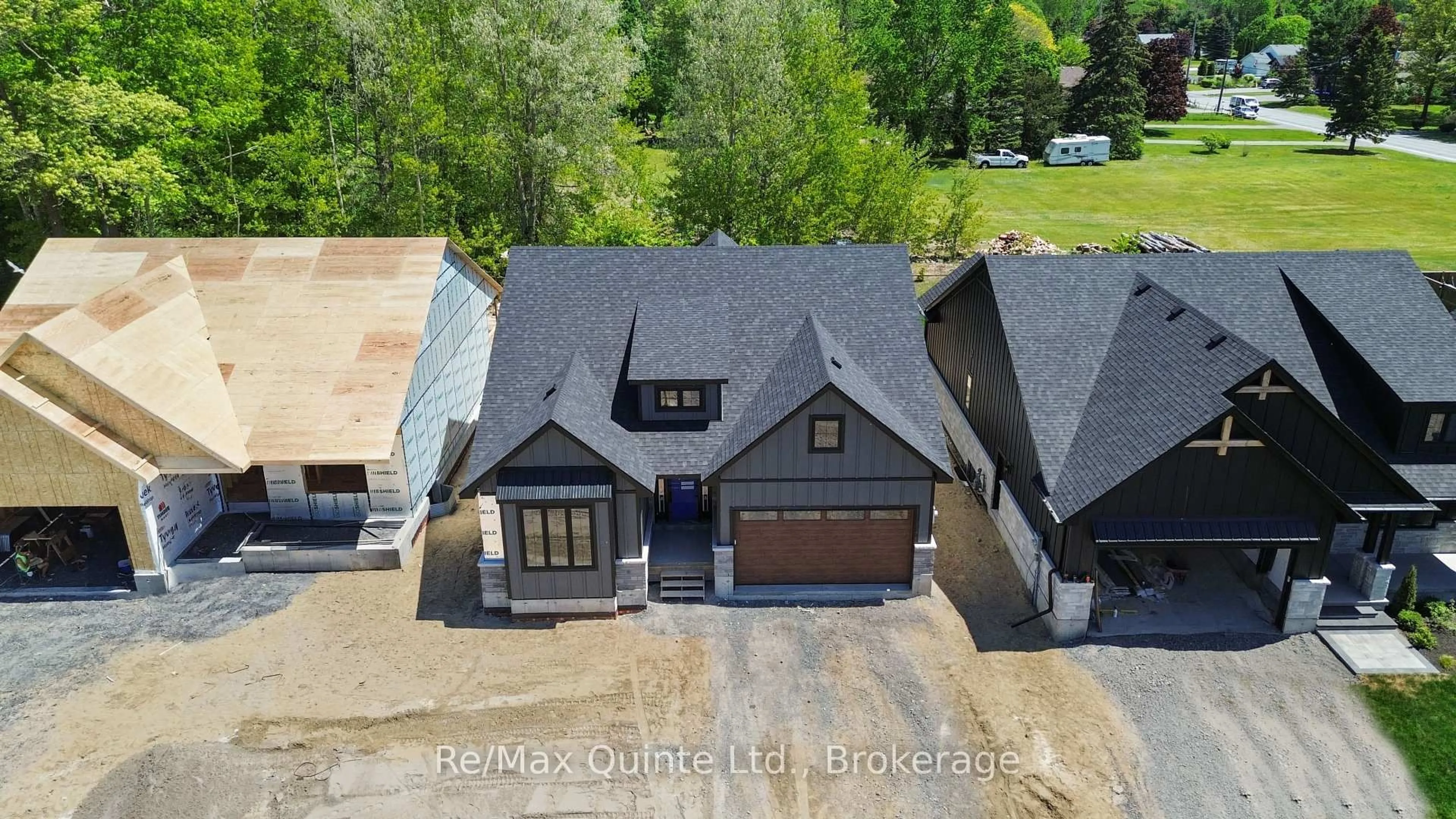 A pic from outside/outdoor area/front of a property/back of a property/a pic from drone, unknown for 12 Deerview Dr, Quinte West Ontario K8V 0L8
