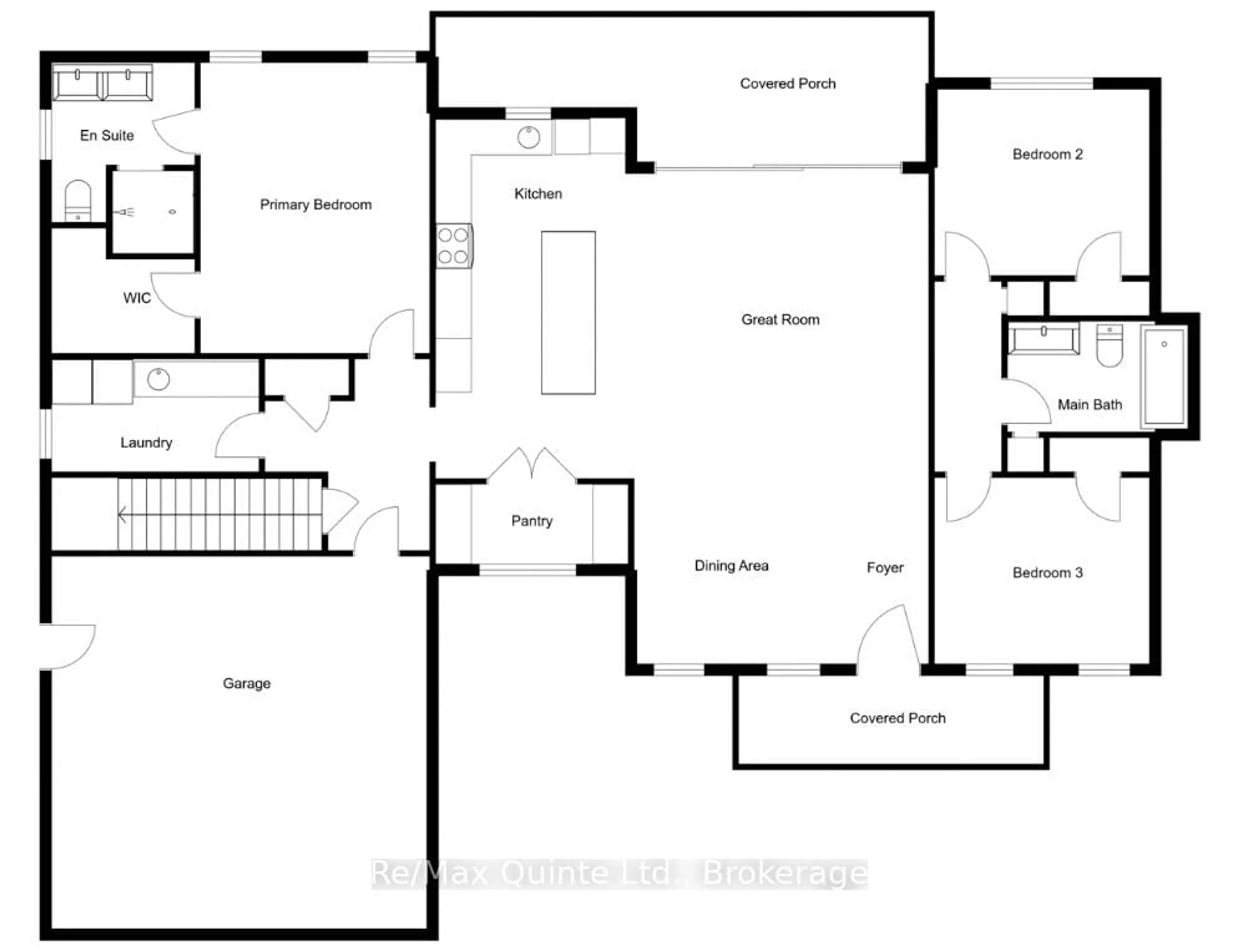 Floor plan for 348 Michael's Way, Prince Edward County Ontario K0K 1L0