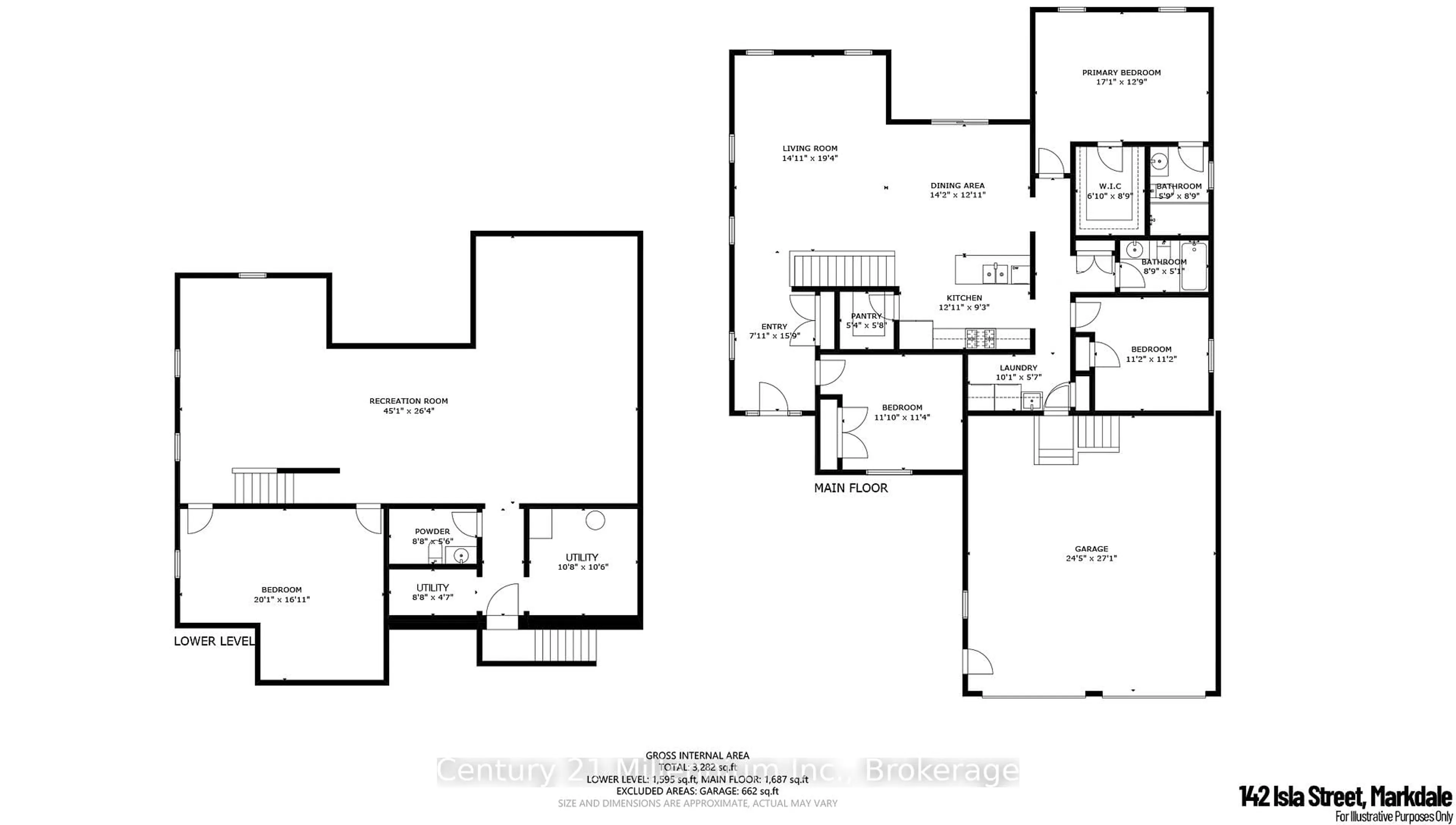 Floor plan for 142 Isla St, Grey Highlands Ontario N0C 1H0