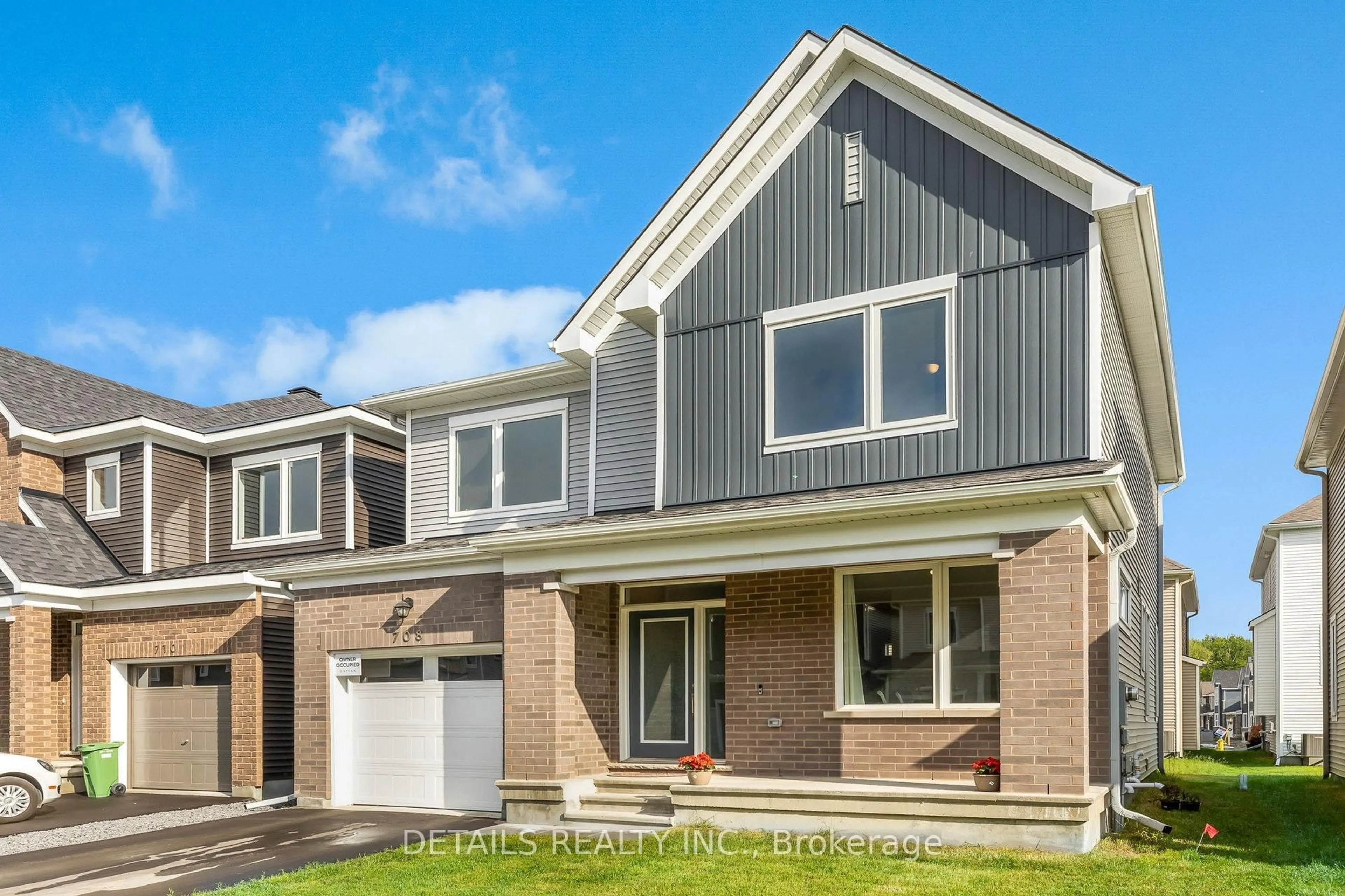 Home with brick exterior material, street for 708 Vennecy Terr, Ottawa Ontario K1W 0N5