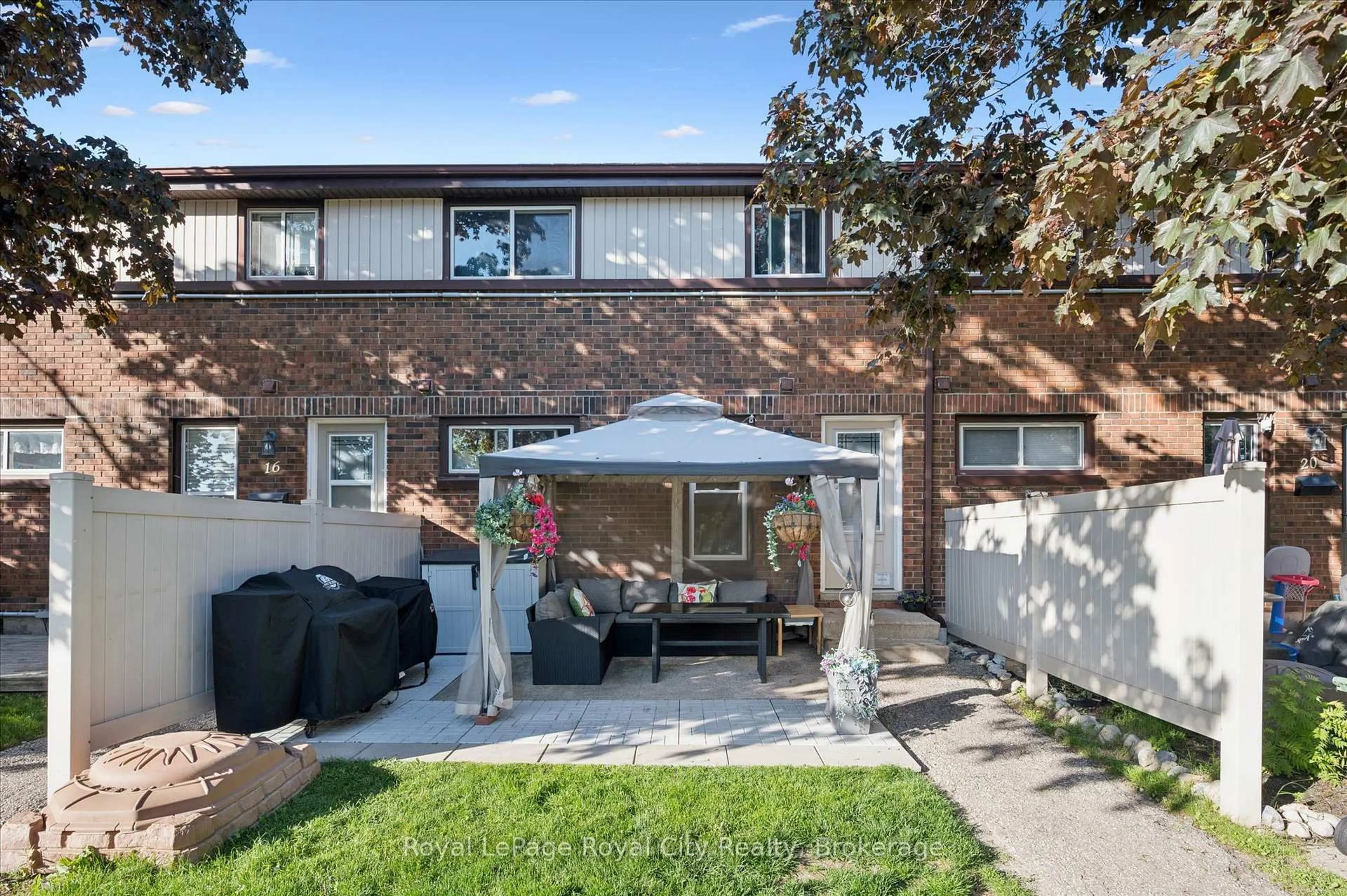 Patio, street for 80 Burns Dr #18, Guelph Ontario N1H 6V9