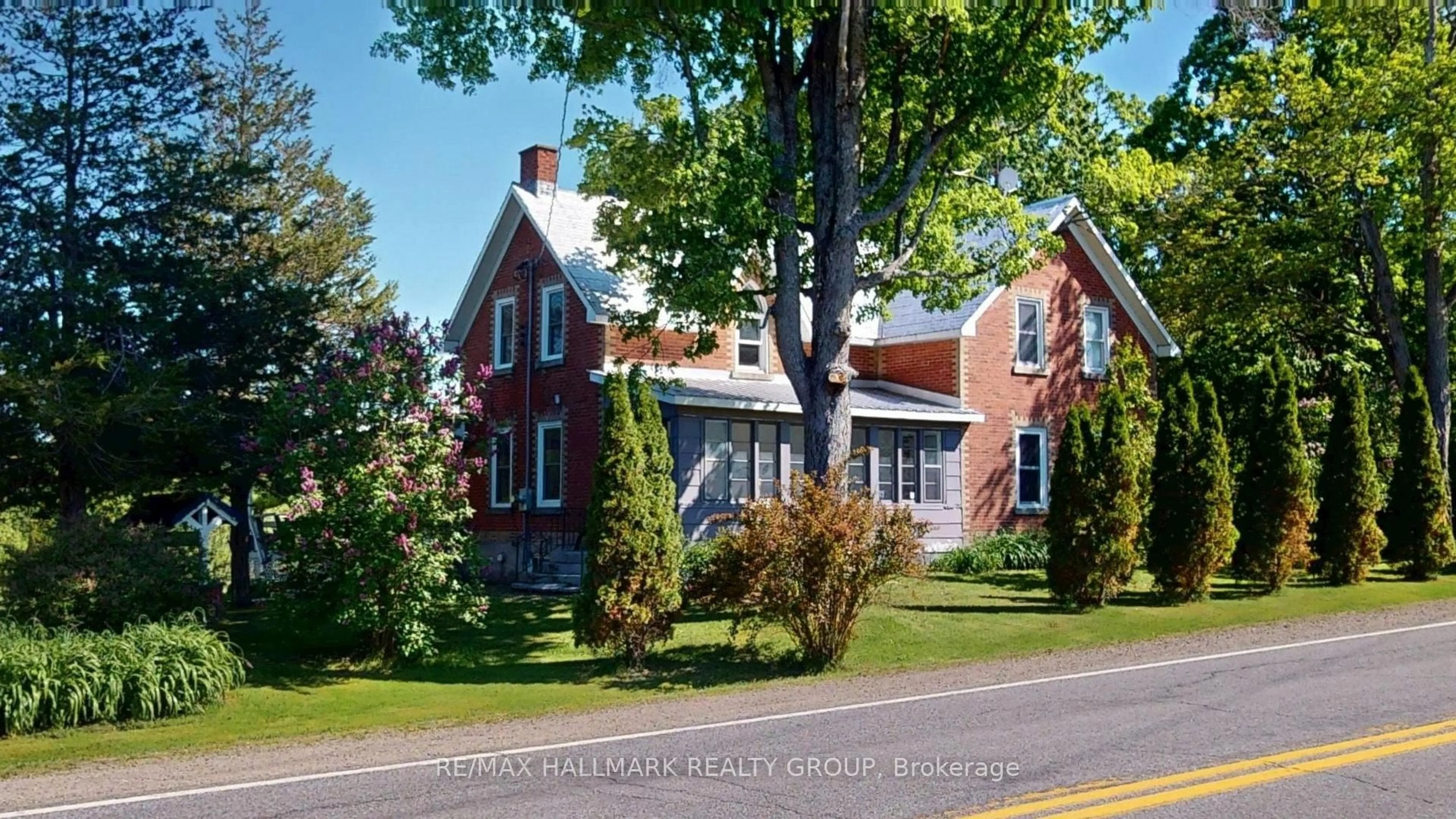 Home with brick exterior material, street for 1423 County Rd 2 Rd, Leeds and the Thousand Islands Ontario K0E 1R0