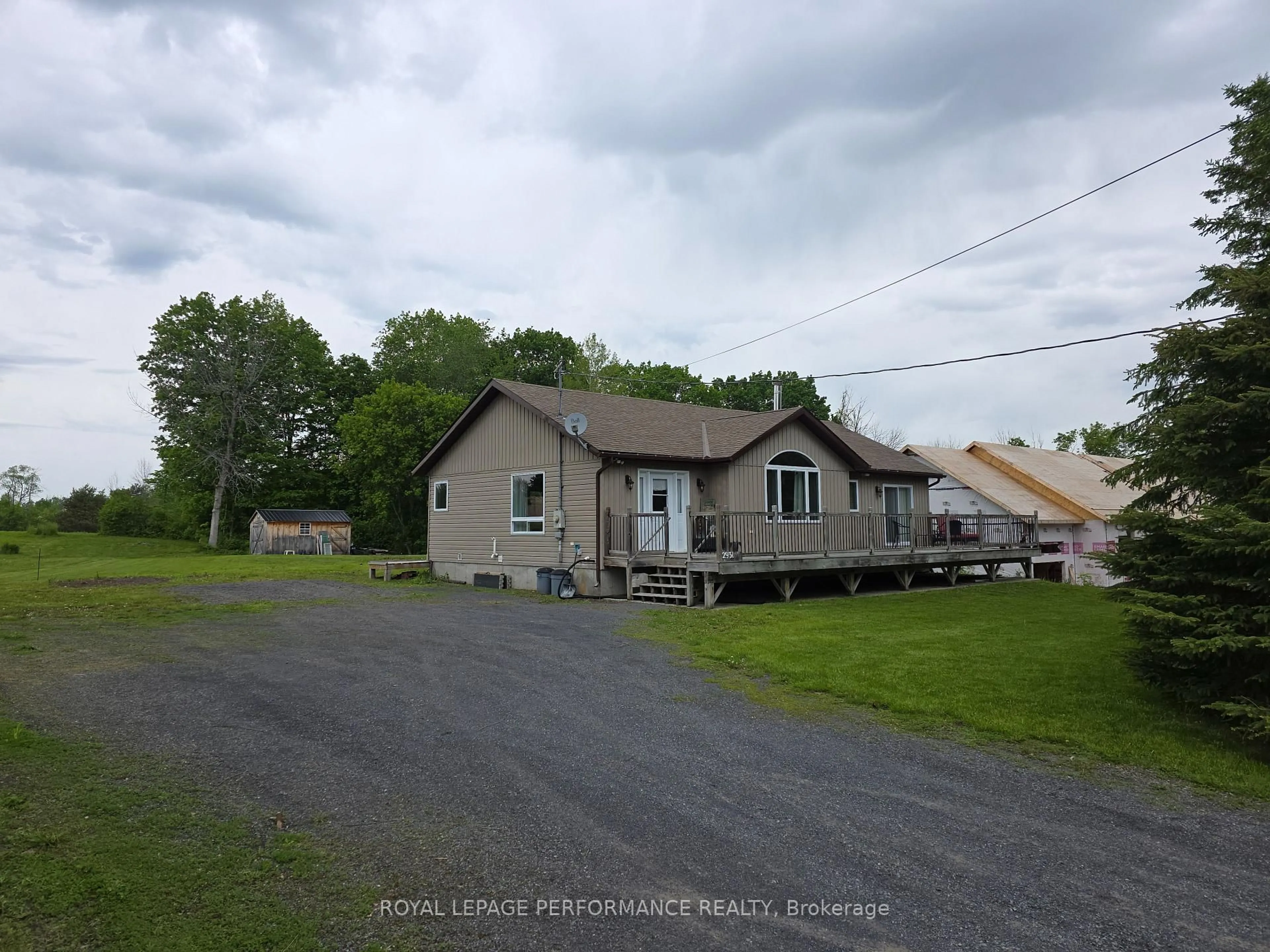 A pic from outside/outdoor area/front of a property/back of a property/a pic from drone, unknown for 2931 McNairn Dr, Cornwall Ontario K0C 1P0