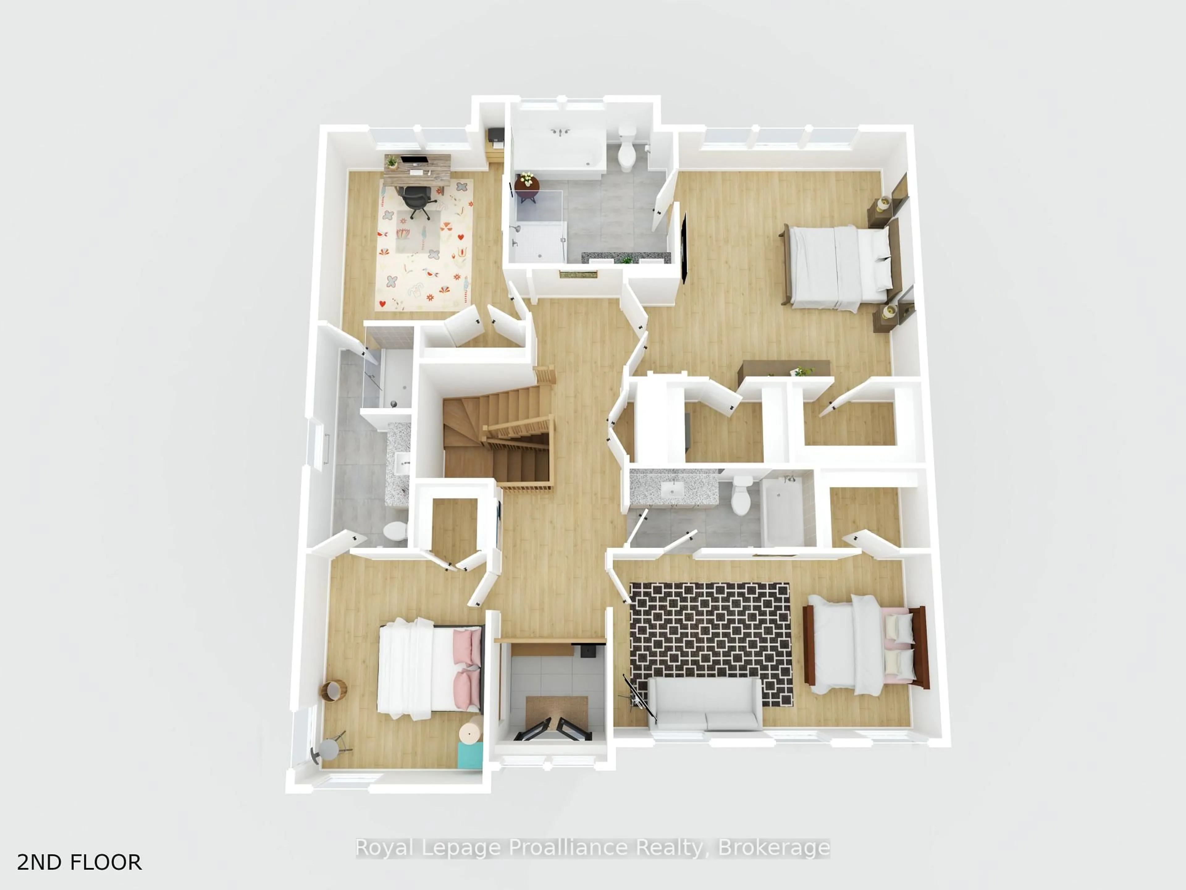 Floor plan for 998 Trailsview Ave, Cobourg Ontario K9A 4K3