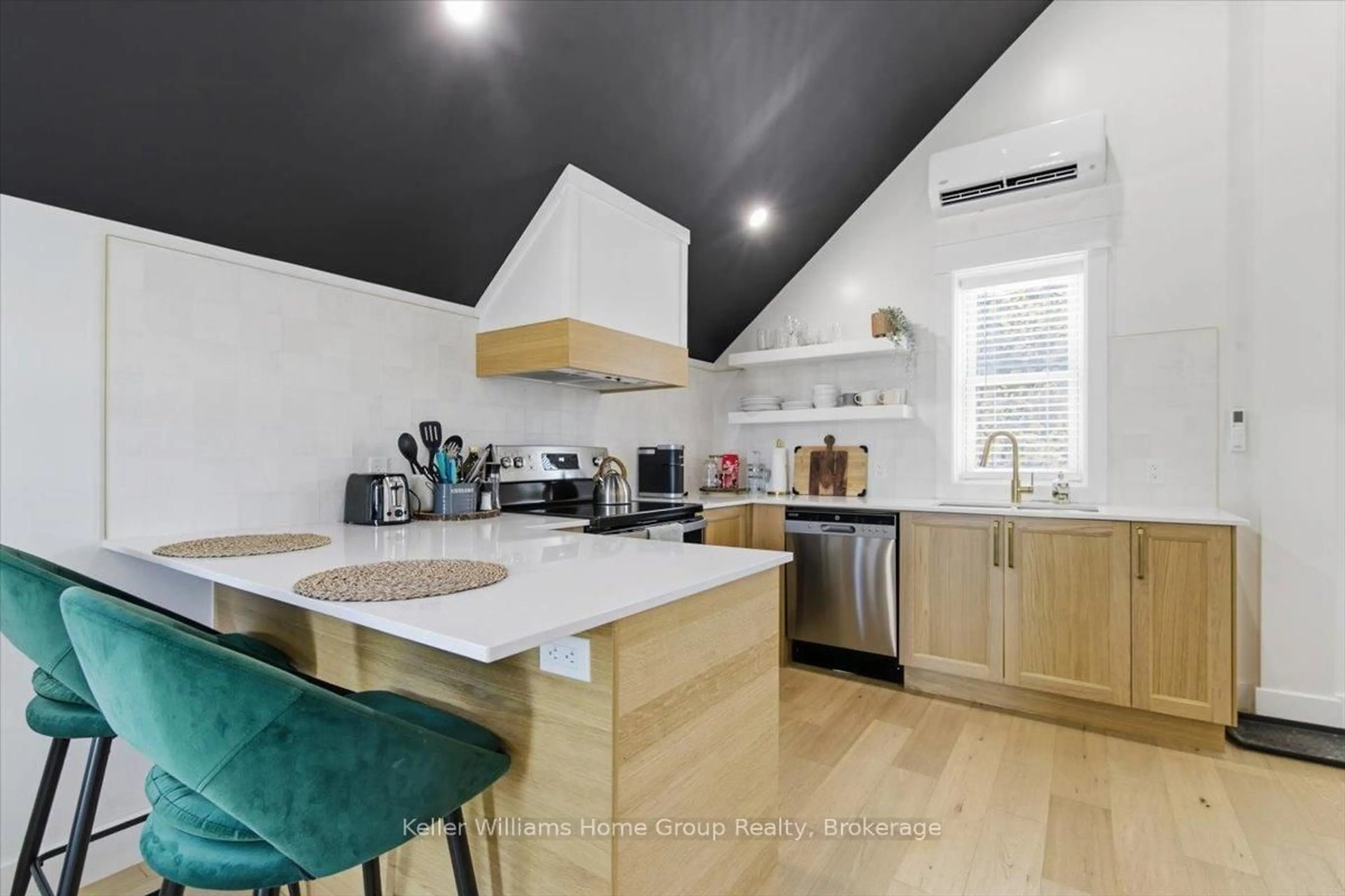 Contemporary kitchen, ceramic/tile floor for 161 David St, Kitchener Ontario N2G 1Y3