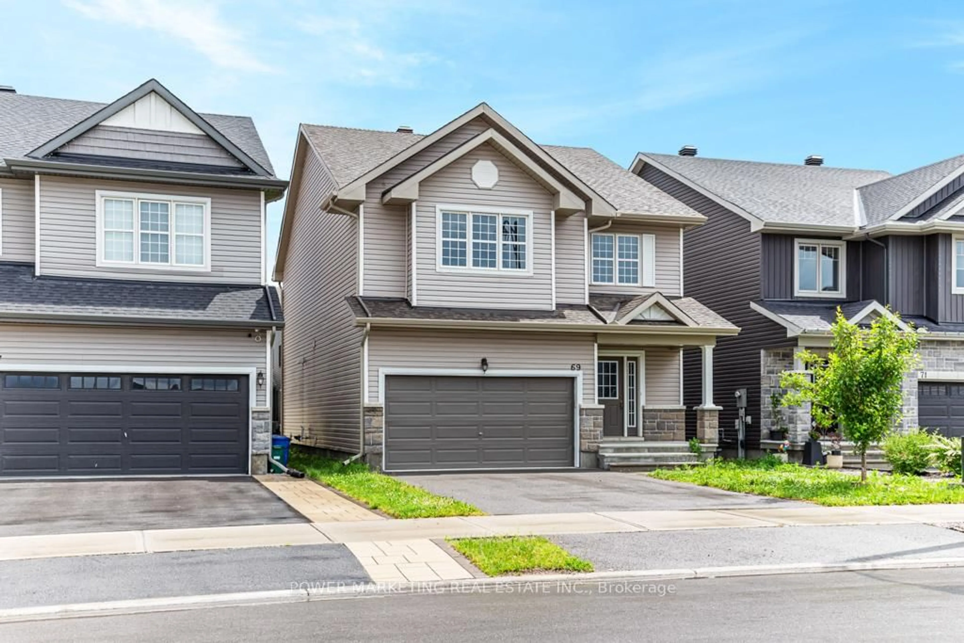 Home with vinyl exterior material, street for 69 DEFENCE St, Ottawa Ontario K2V 0N3
