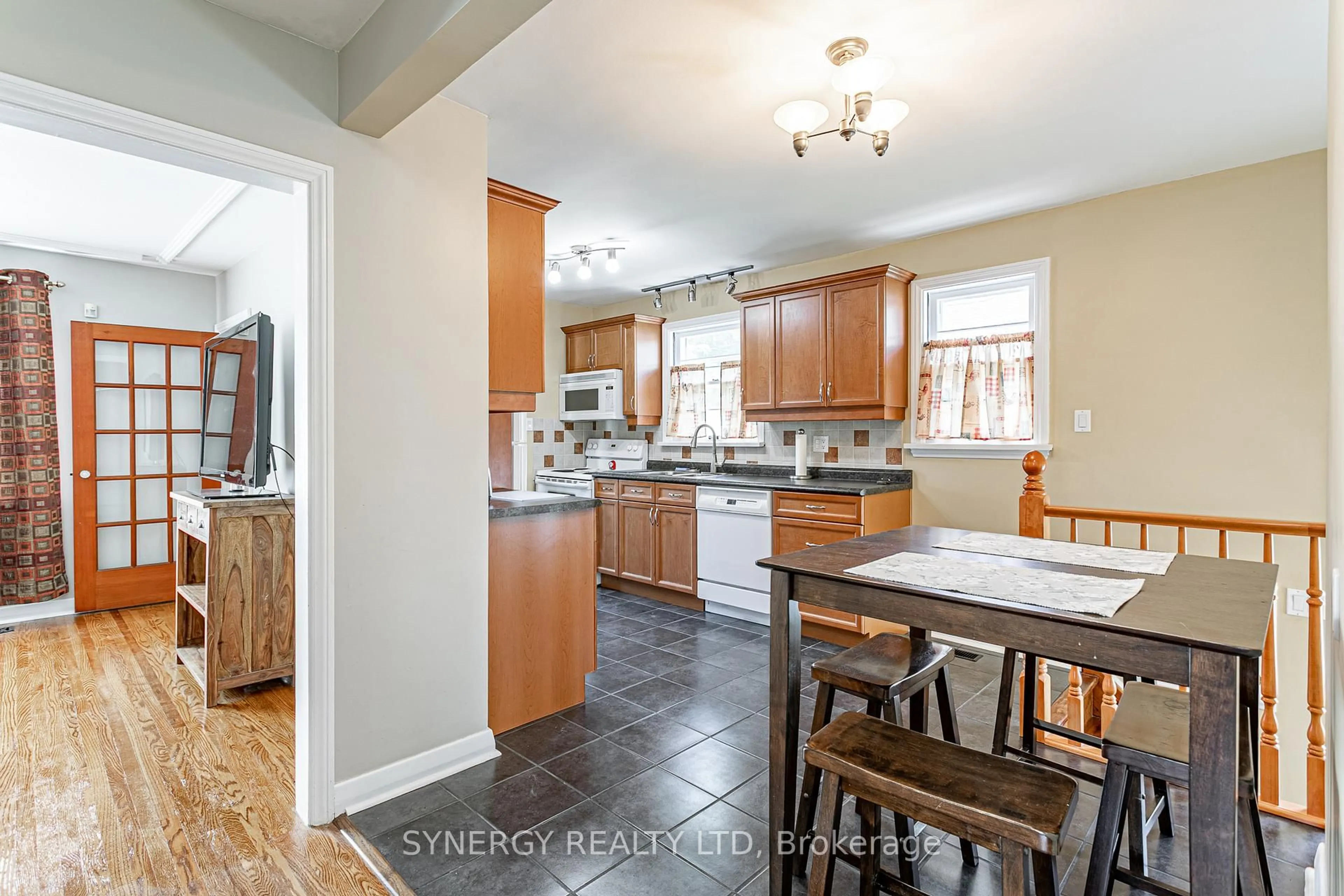 Open concept kitchen, unknown for 227 Sterling St, London East Ontario N5Y 1Z3