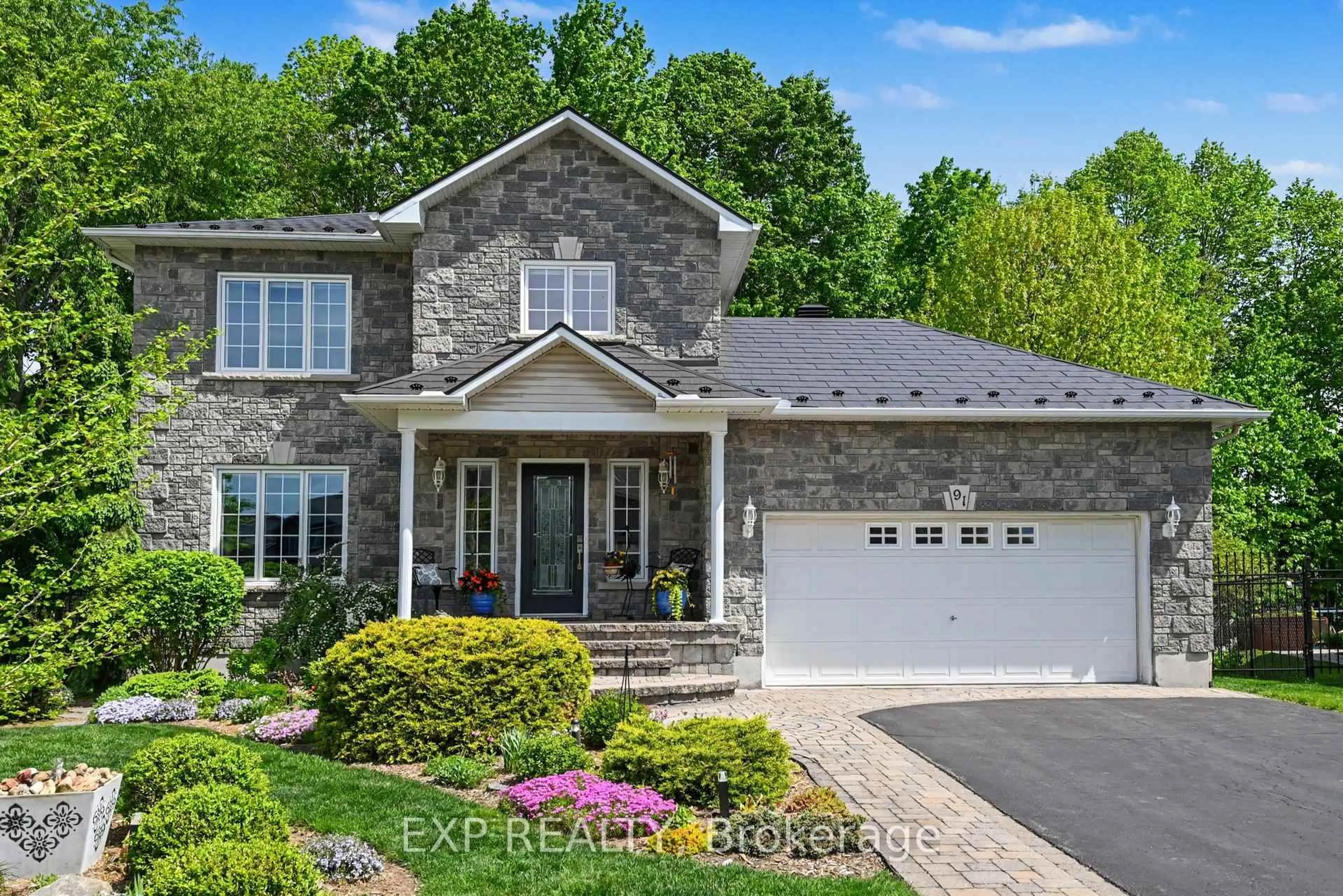Home with brick exterior material, street for 91 Rembrandt Dr, Russell Ontario K0A 1W0
