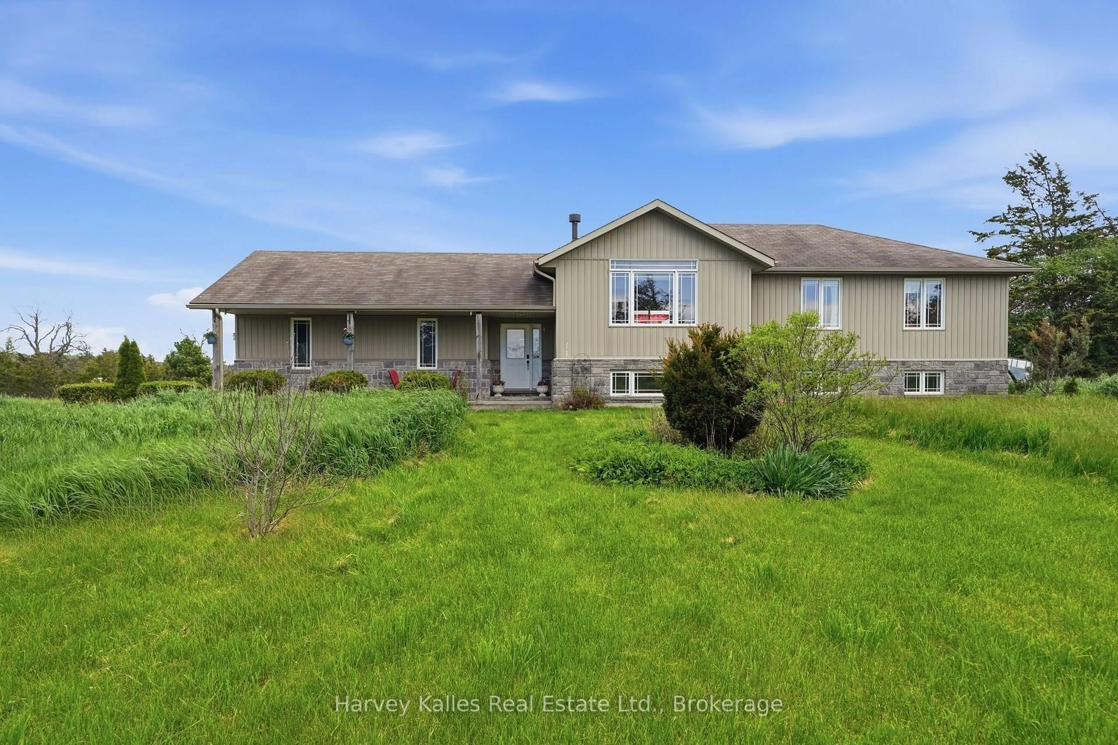 A pic from outside/outdoor area/front of a property/back of a property/a pic from drone, water/lake/river/ocean view for 196 Jericho Rd, Prince Edward County Ontario K0K 1W0