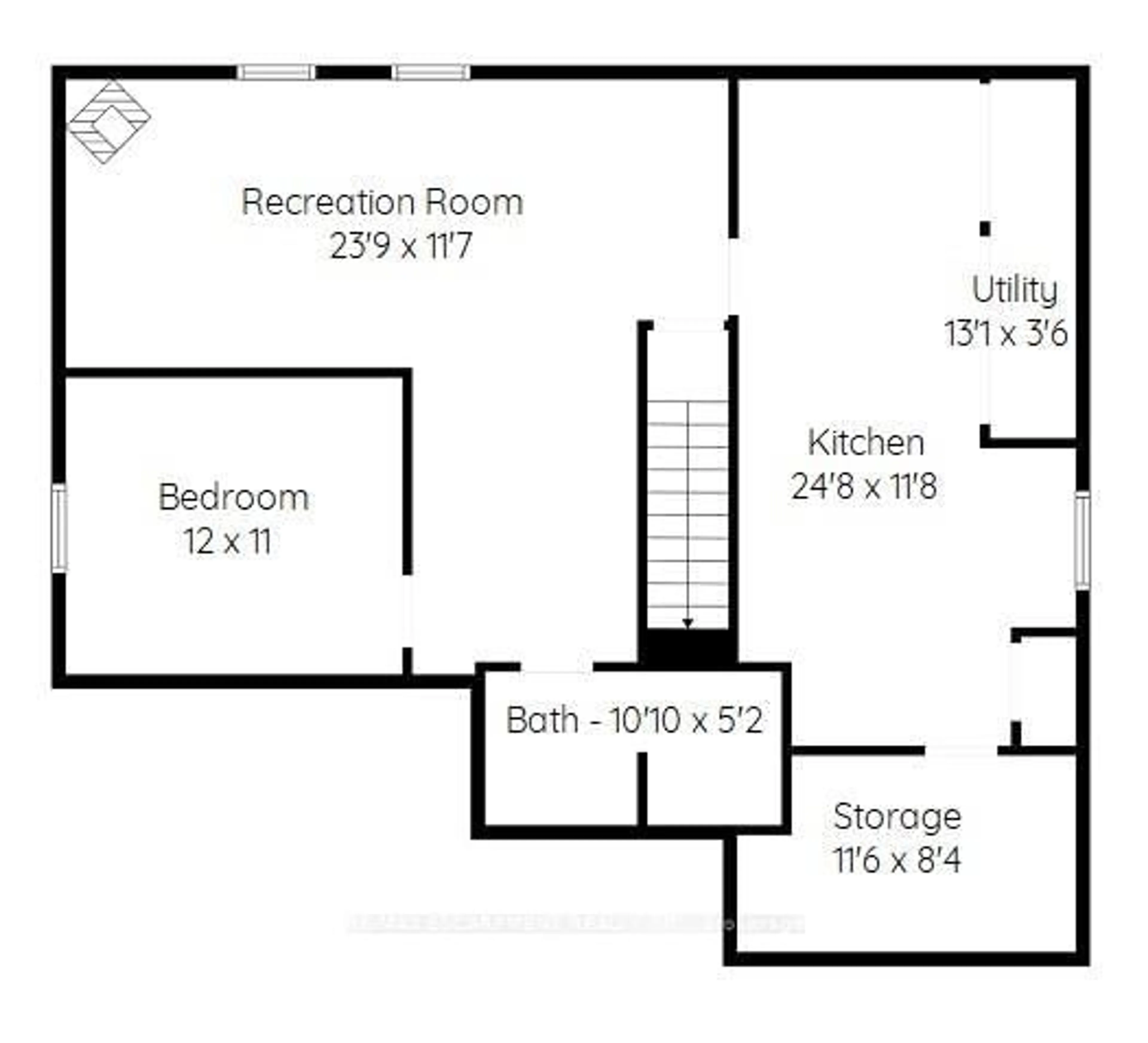 Floor plan for 34 Davis St, Haldimand Ontario N0A 1J0