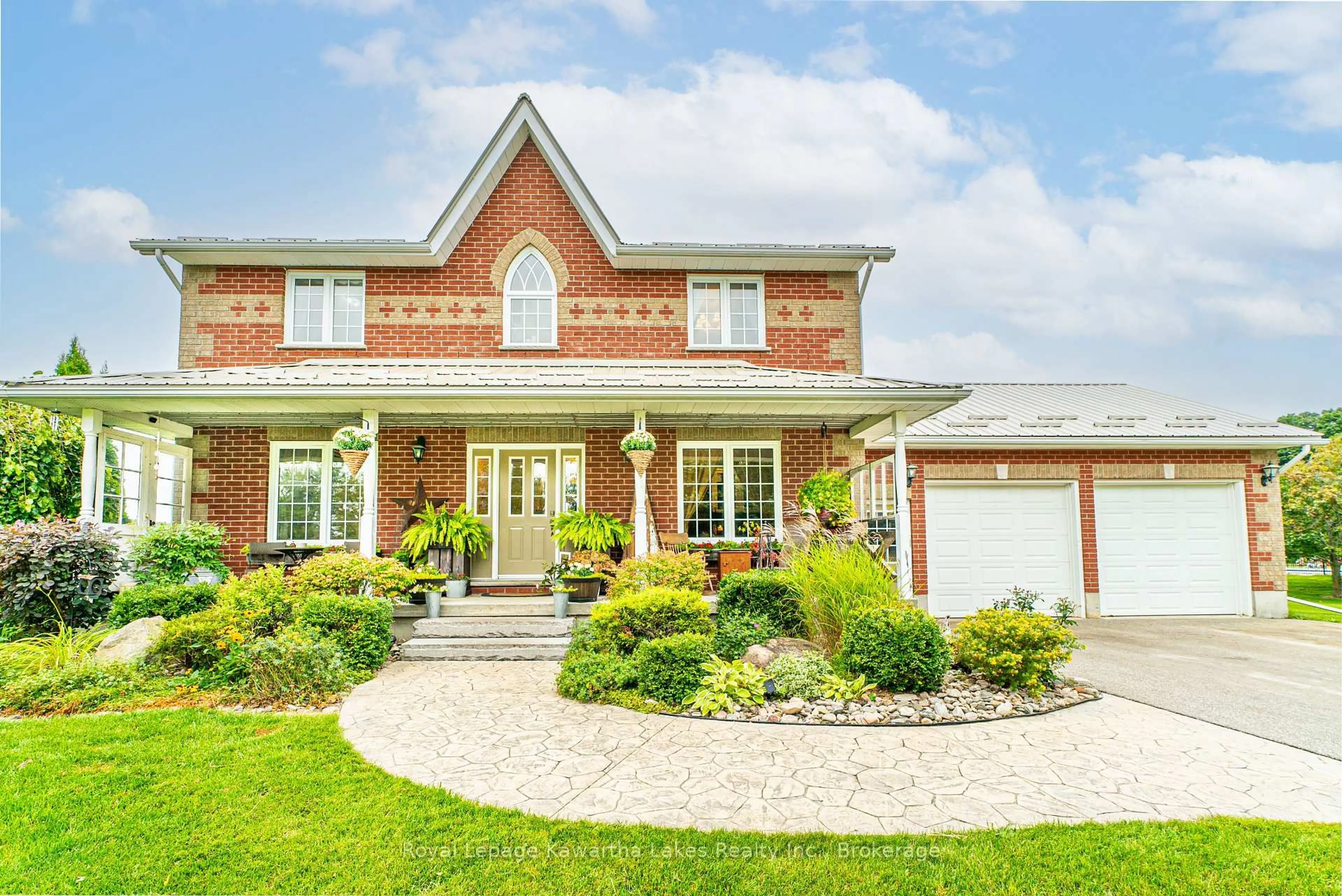 Home with brick exterior material, street for 929 Eldon Rd, Kawartha Lakes Ontario K0M 2M0