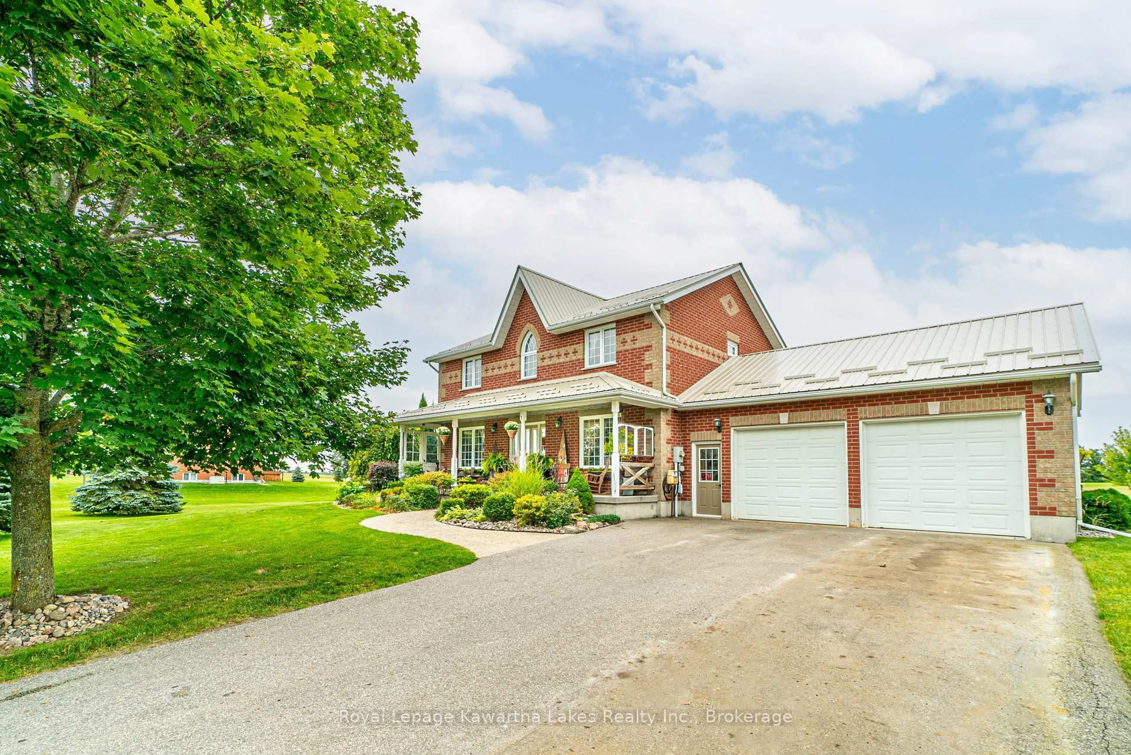 A pic from outside/outdoor area/front of a property/back of a property/a pic from drone, street for 929 Eldon Rd, Kawartha Lakes Ontario K0M 2M0