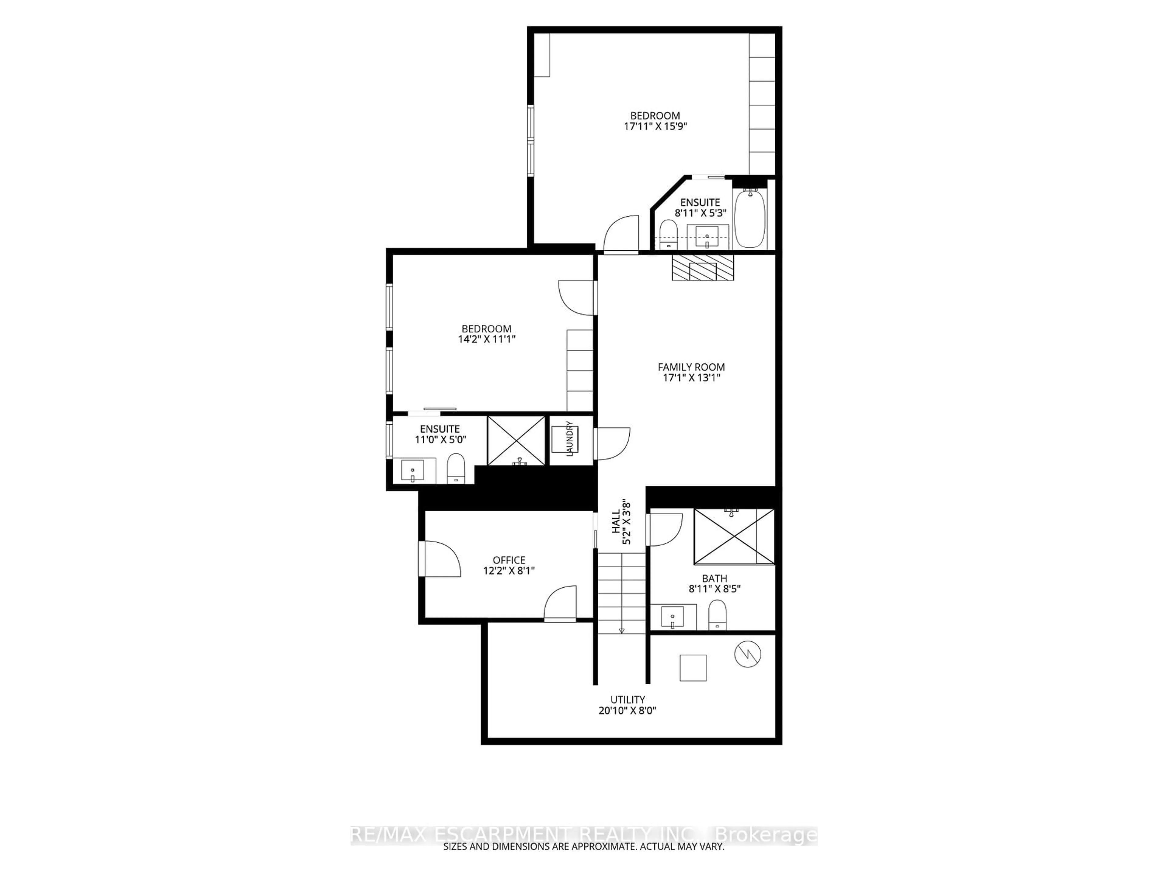 Floor plan for 981 MINERAL SPRINGS Rd, Hamilton Ontario L9H 5E3