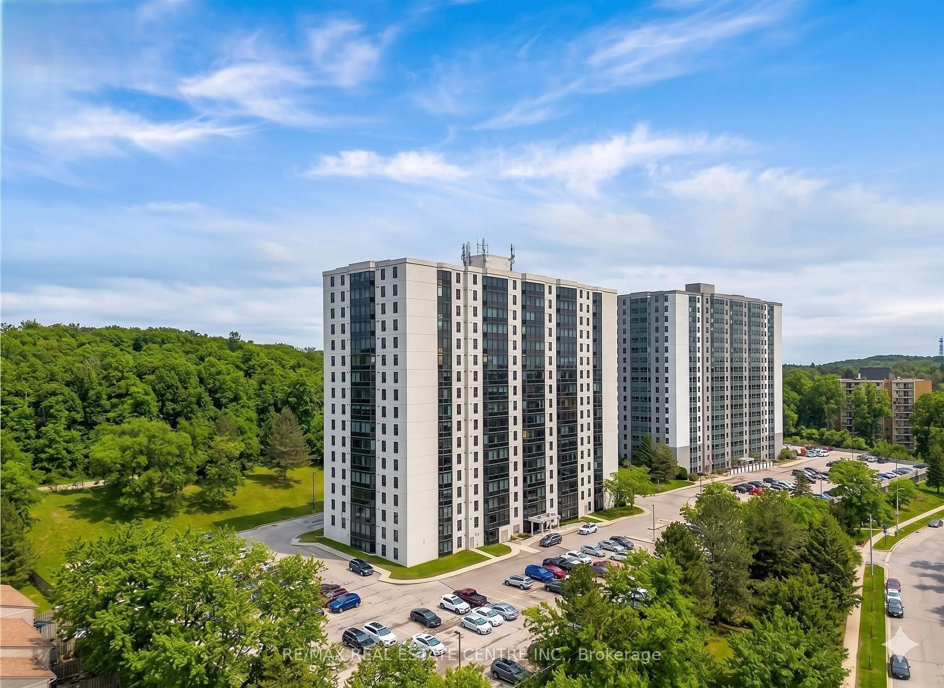 A pic from outside/outdoor area/front of a property/back of a property/a pic from drone, unknown for 35 Green Valley Dr #103, Kitchener Ontario N2P 2A5