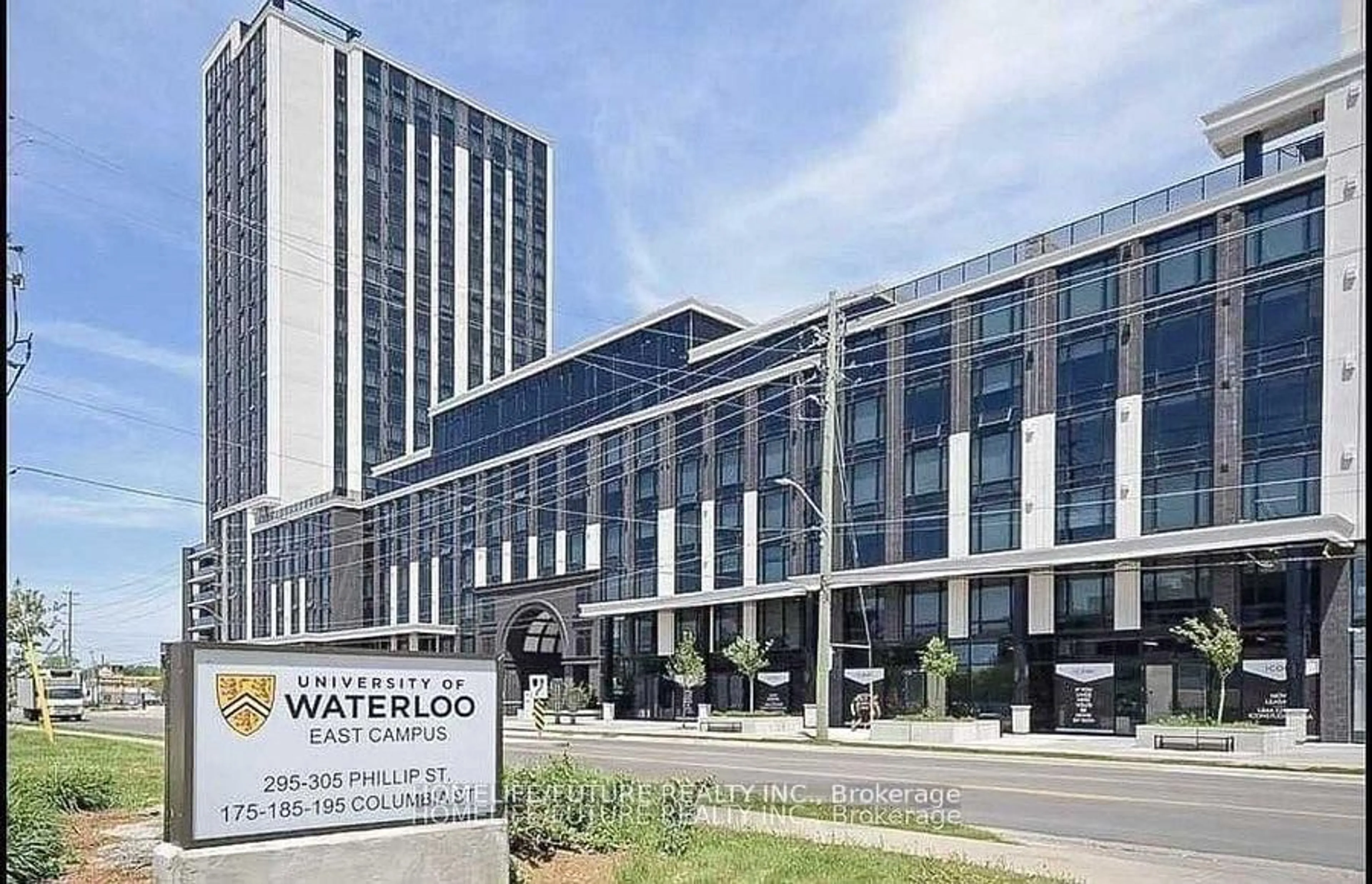 Patio, building for 330 Phillip St #C523, Waterloo Ontario N2L 3W9