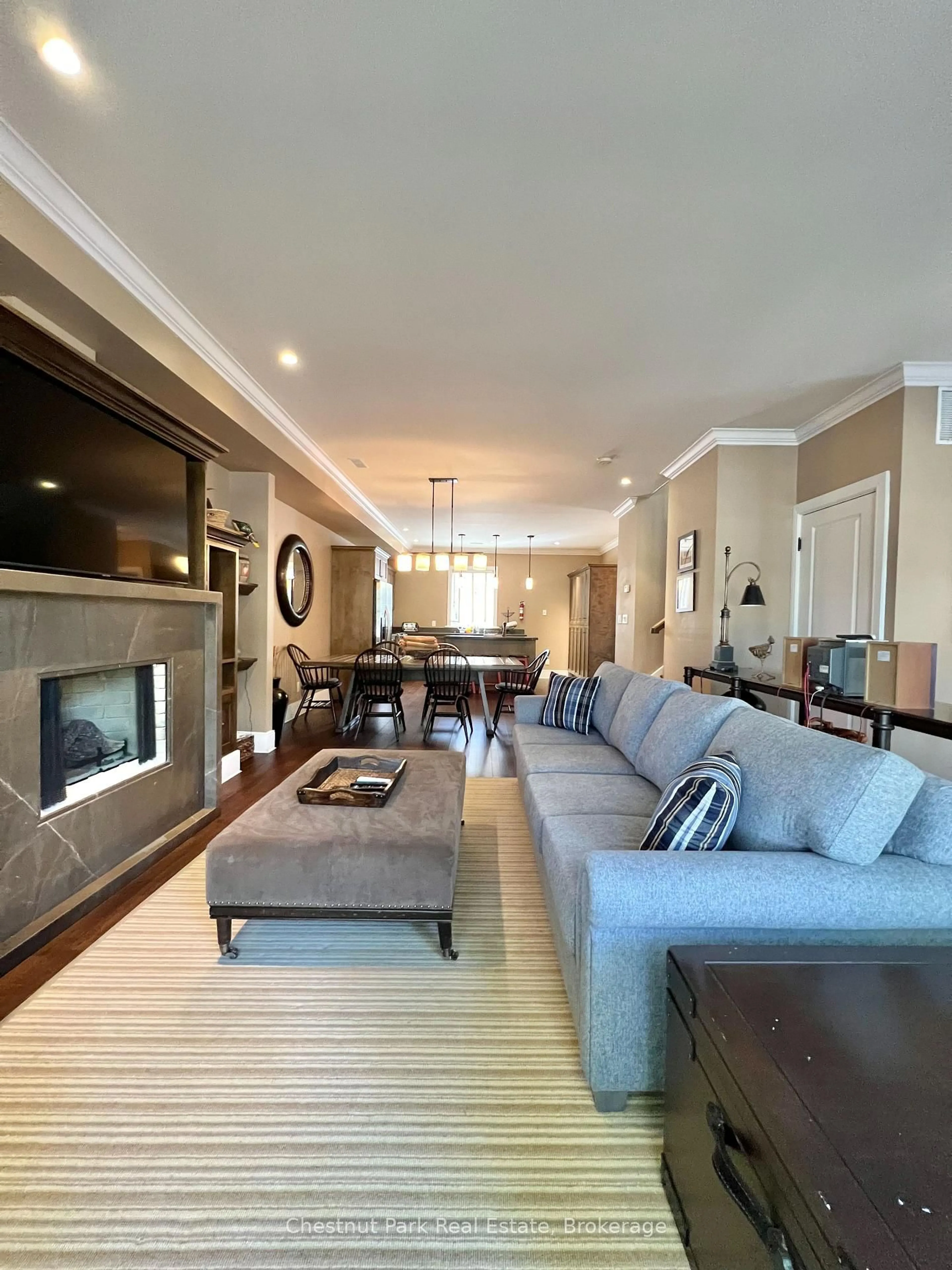 Living room with furniture, unknown for 301 Emerald Hills Crt #Unit 11, Seguin Ontario P0C 1H0