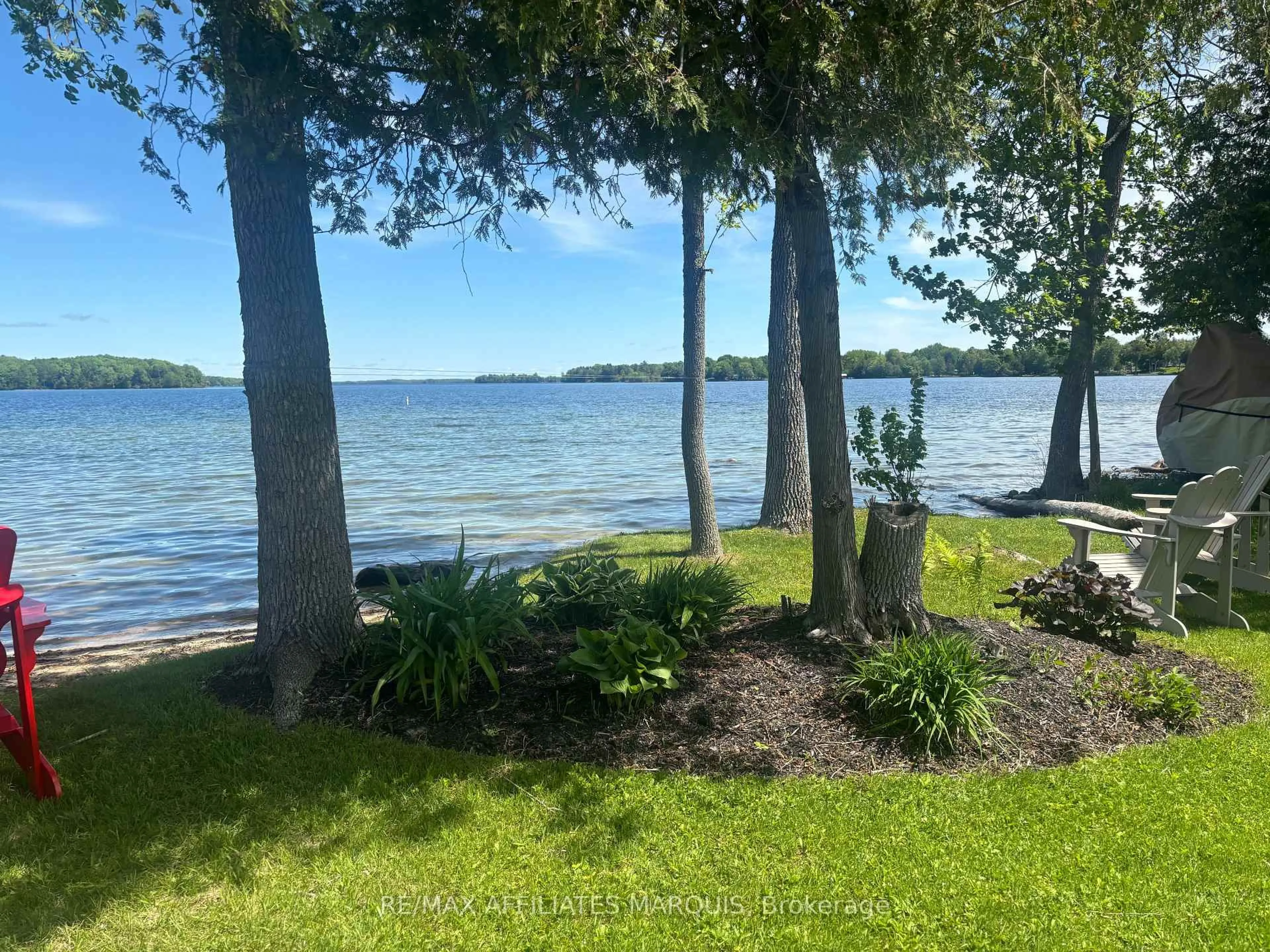 Patio, water/lake/river/ocean view for #66 R48 Private, Rideau Lakes Ontario K0G 1V0