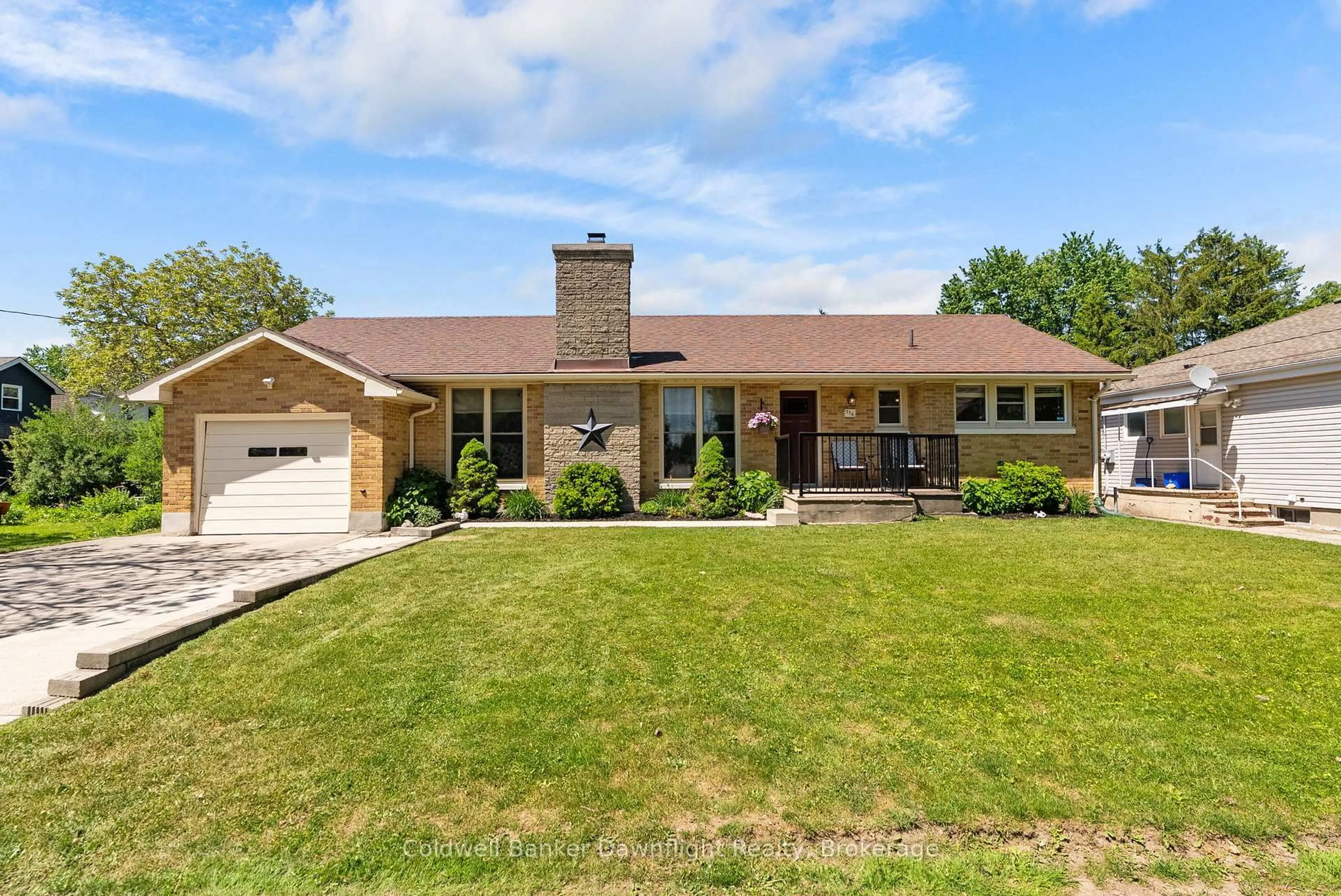 Home with brick exterior material, street for 116 Sanders St, South Huron Ontario N0M 1S1