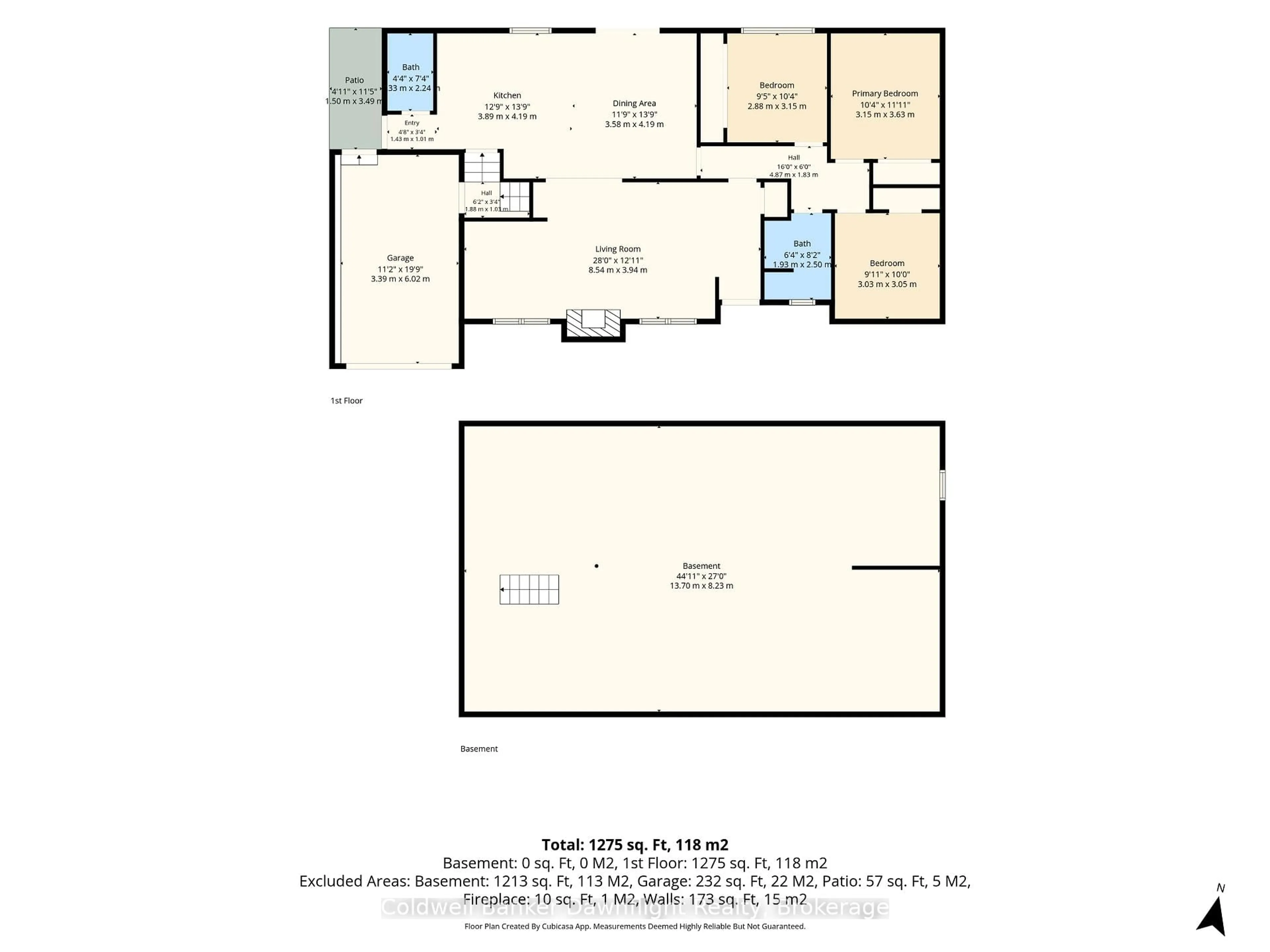 Floor plan for 116 Sanders St, South Huron Ontario N0M 1S1