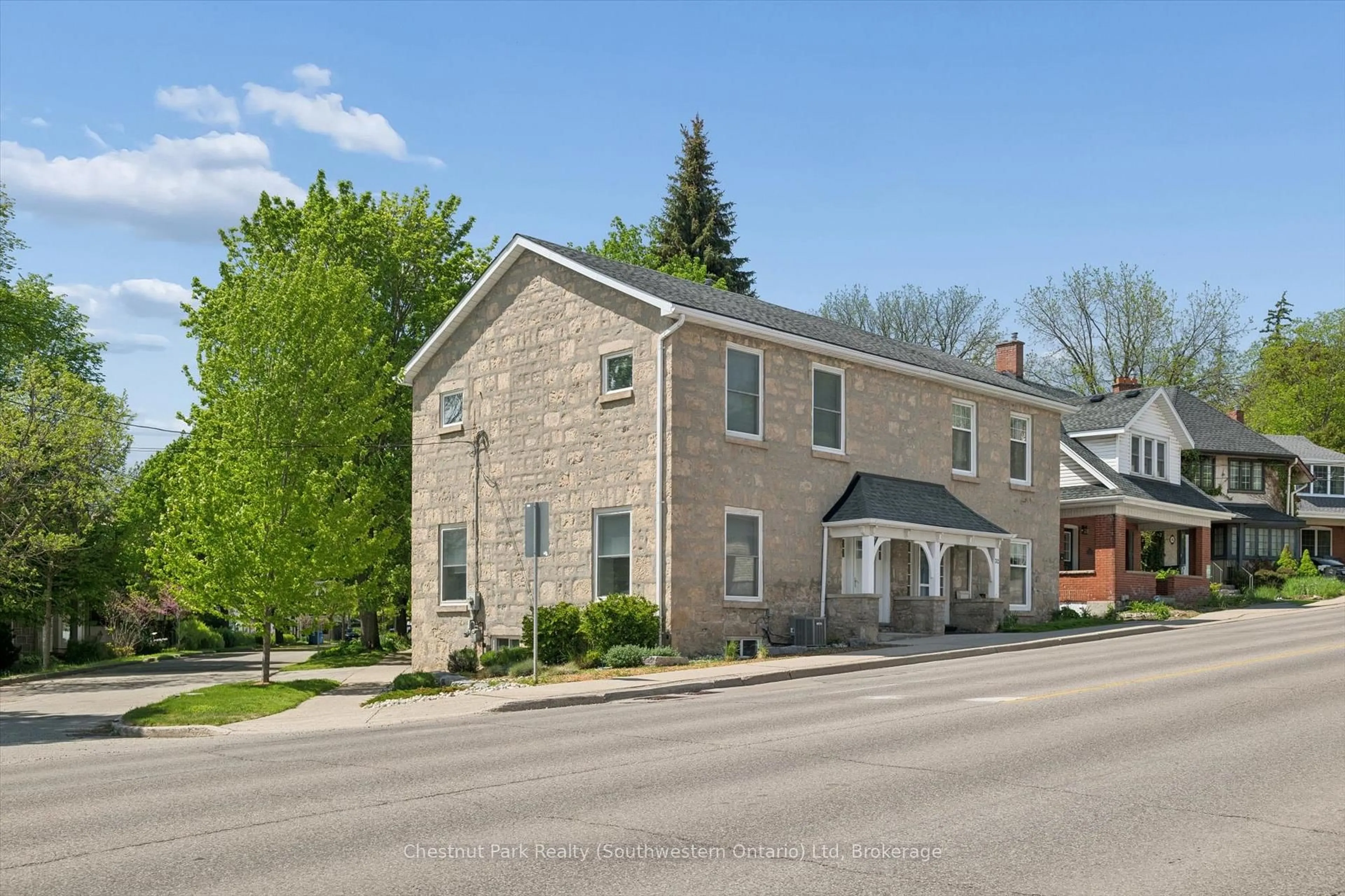 Home with brick exterior material, street for 30 Eramosa Rd, Guelph Ontario N1E 2L5