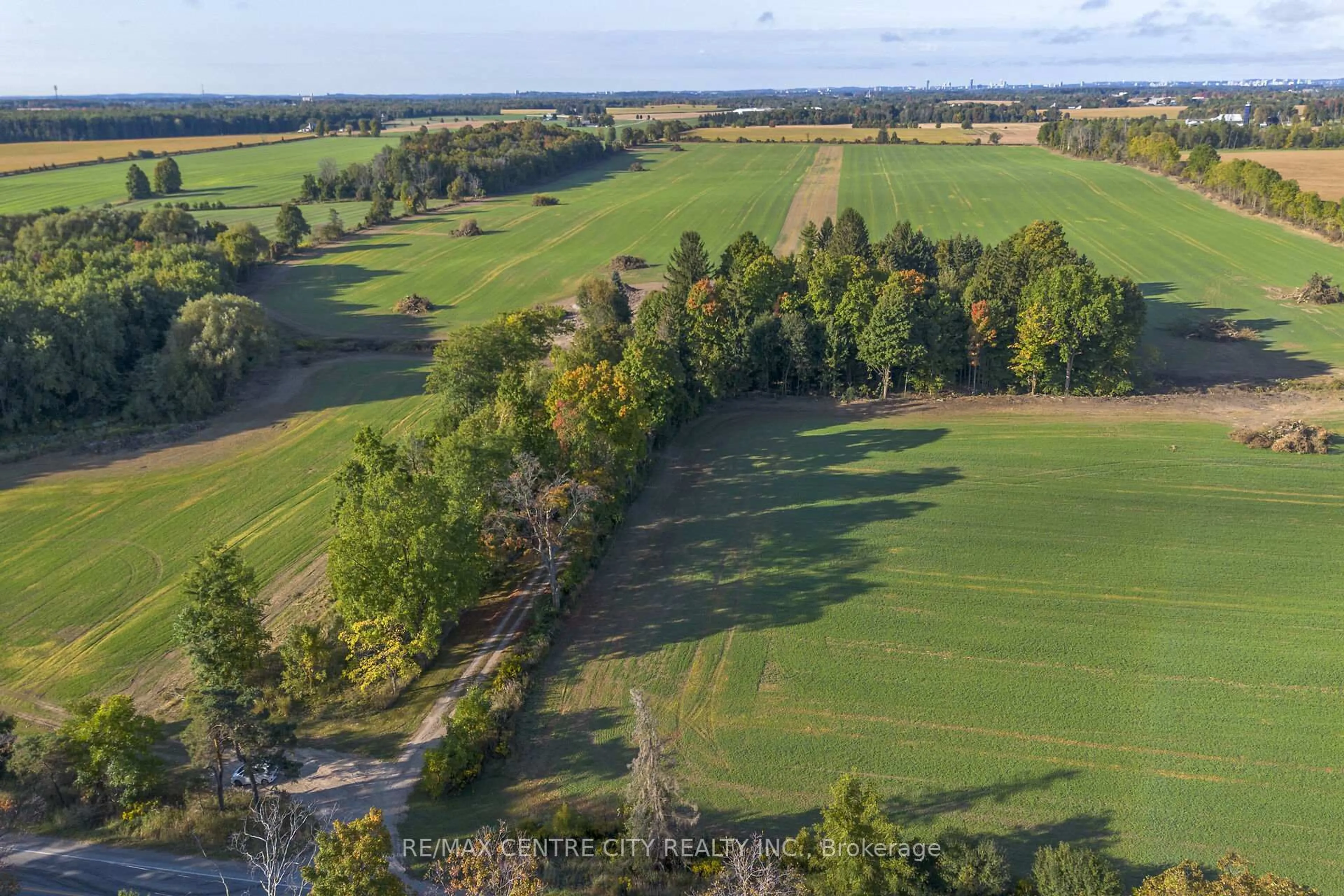 A pic from outside/outdoor area/front of a property/back of a property/a pic from drone, forest/trees view for 5512 Township Rd 3, Guelph/Eramosa Ontario N0B 2M0