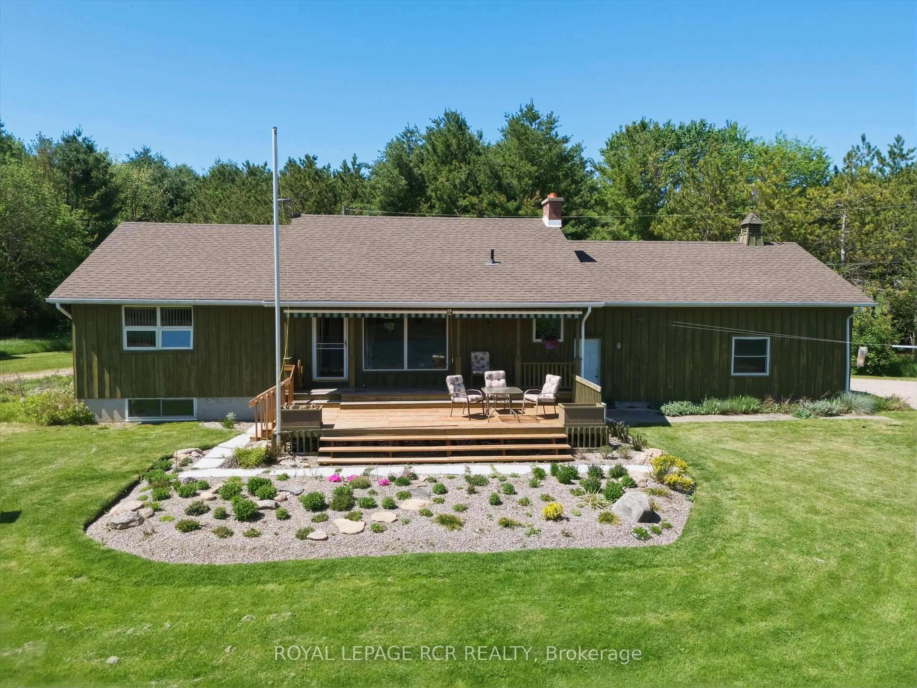 A pic from outside/outdoor area/front of a property/back of a property/a pic from drone, water/lake/river/ocean view for 996248 Mulmur-Tos Townline, Mulmur Ontario L9V 0N1