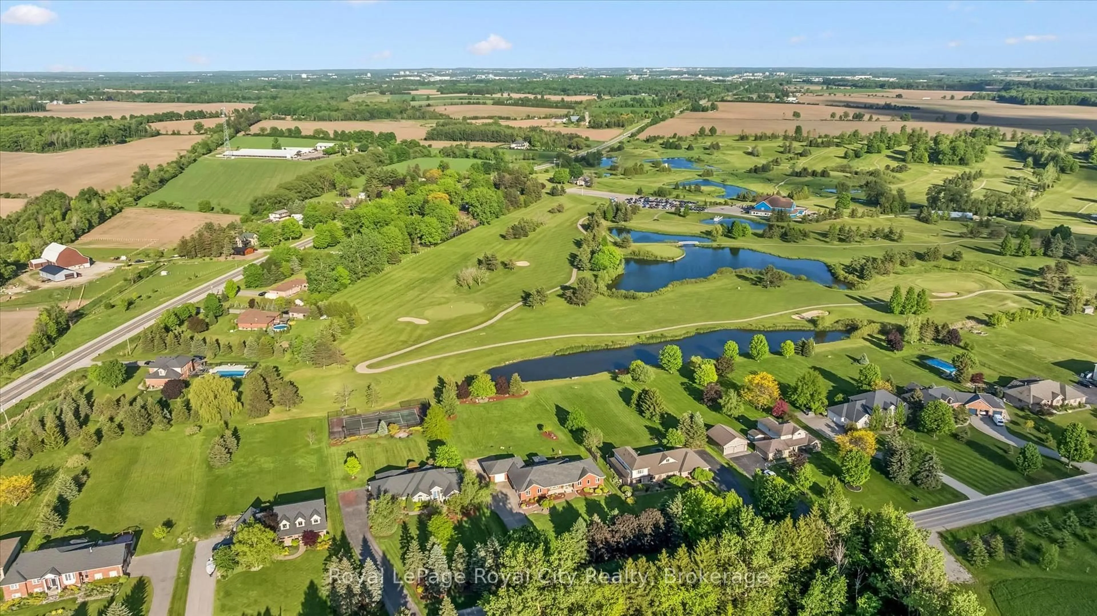 A pic from outside/outdoor area/front of a property/back of a property/a pic from drone, water/lake/river/ocean view for 7189 Ariss Valley Rd, Guelph/Eramosa Ontario N0B 1B0