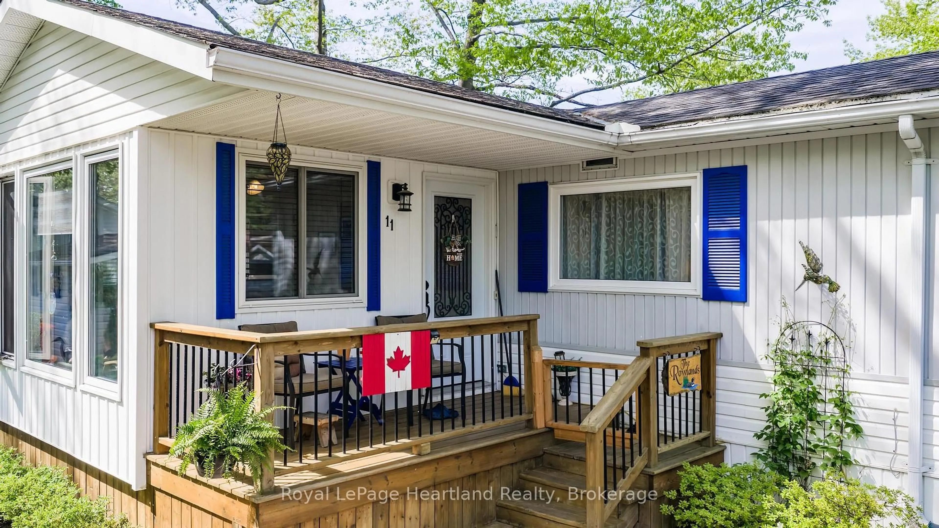 Home with vinyl exterior material, street for 11 Sioux Lane, Ashfield-Colborne-Wawanosh Ontario N7A 3Y2