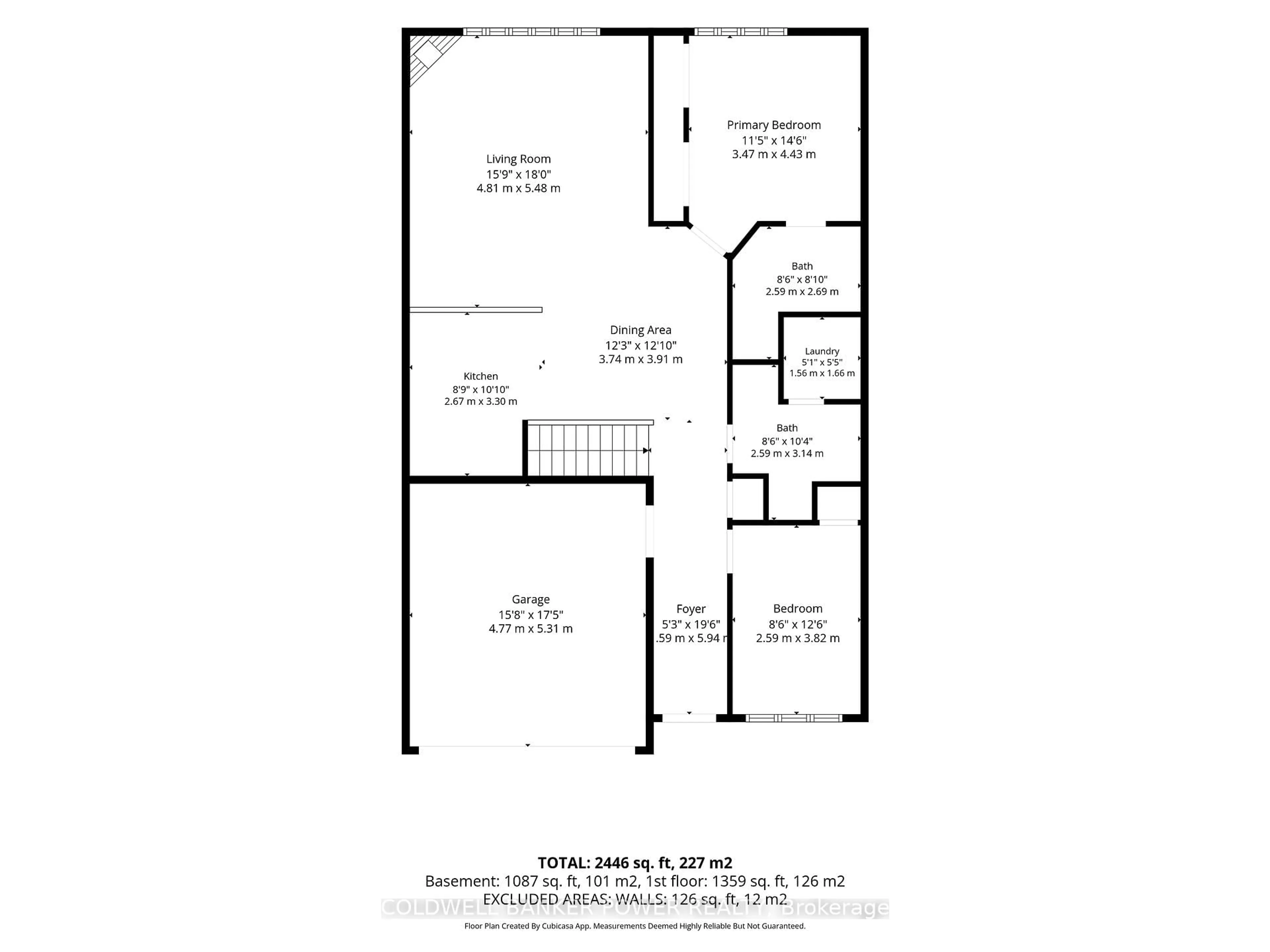Floor plan for 572 Thistlewood Dr #28, London North Ontario N5X 4N6