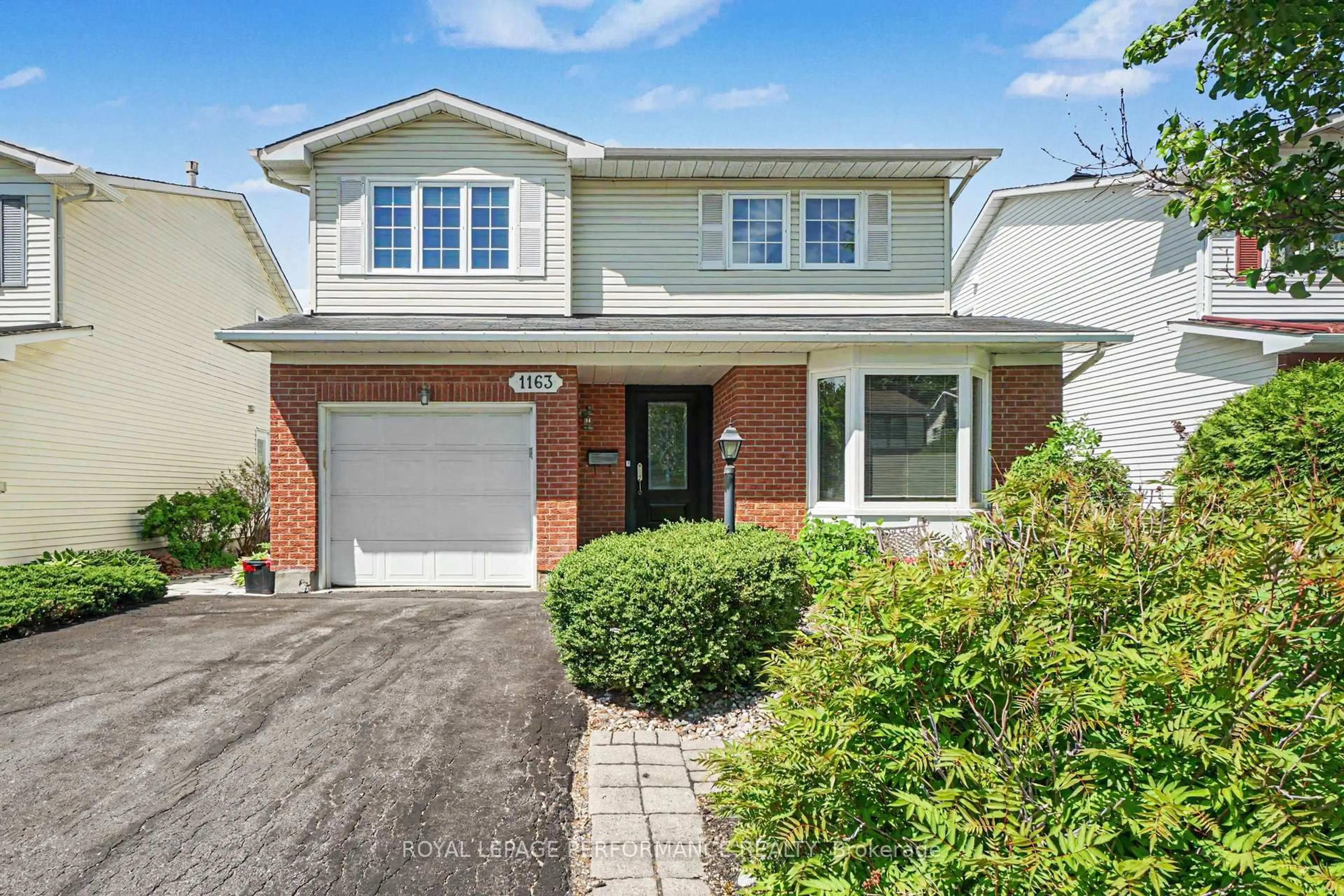 Home with brick exterior material, street for 1163 Sauterne Park, Orleans Ontario K1C 2H3
