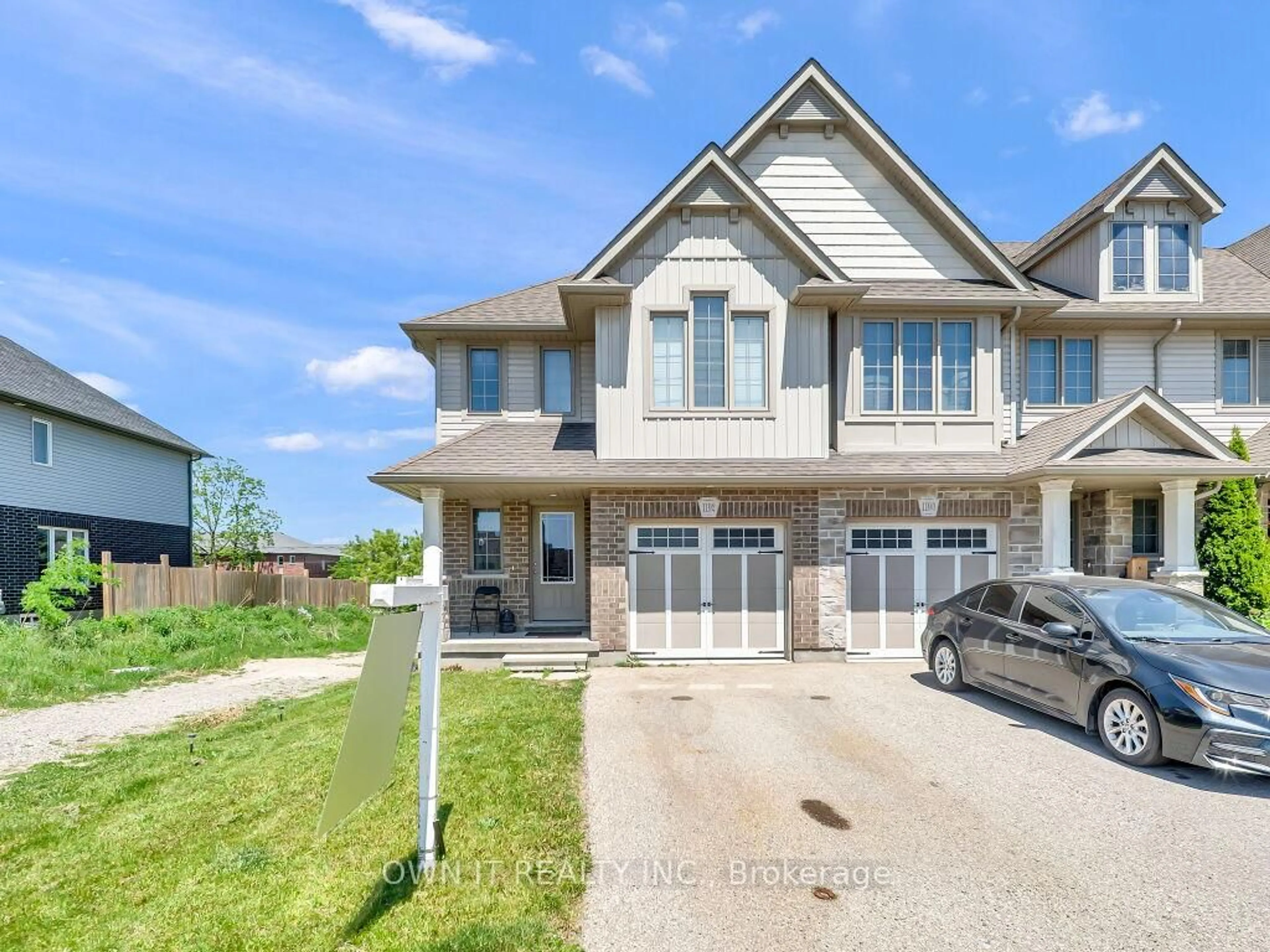 Home with brick exterior material, street for 1192 Caen Ave, Woodstock Ontario N4T 0G3
