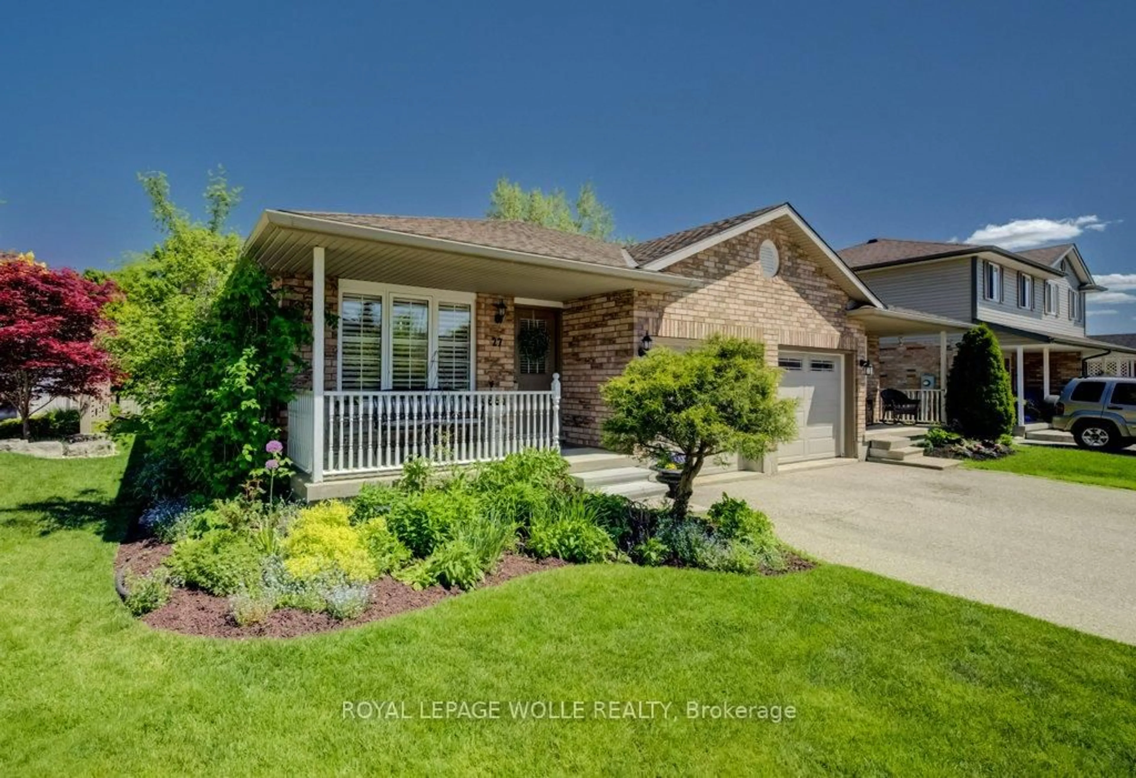 Home with brick exterior material, street for 27 Bitternut Pl, Woolwich Ontario N3B 3L2