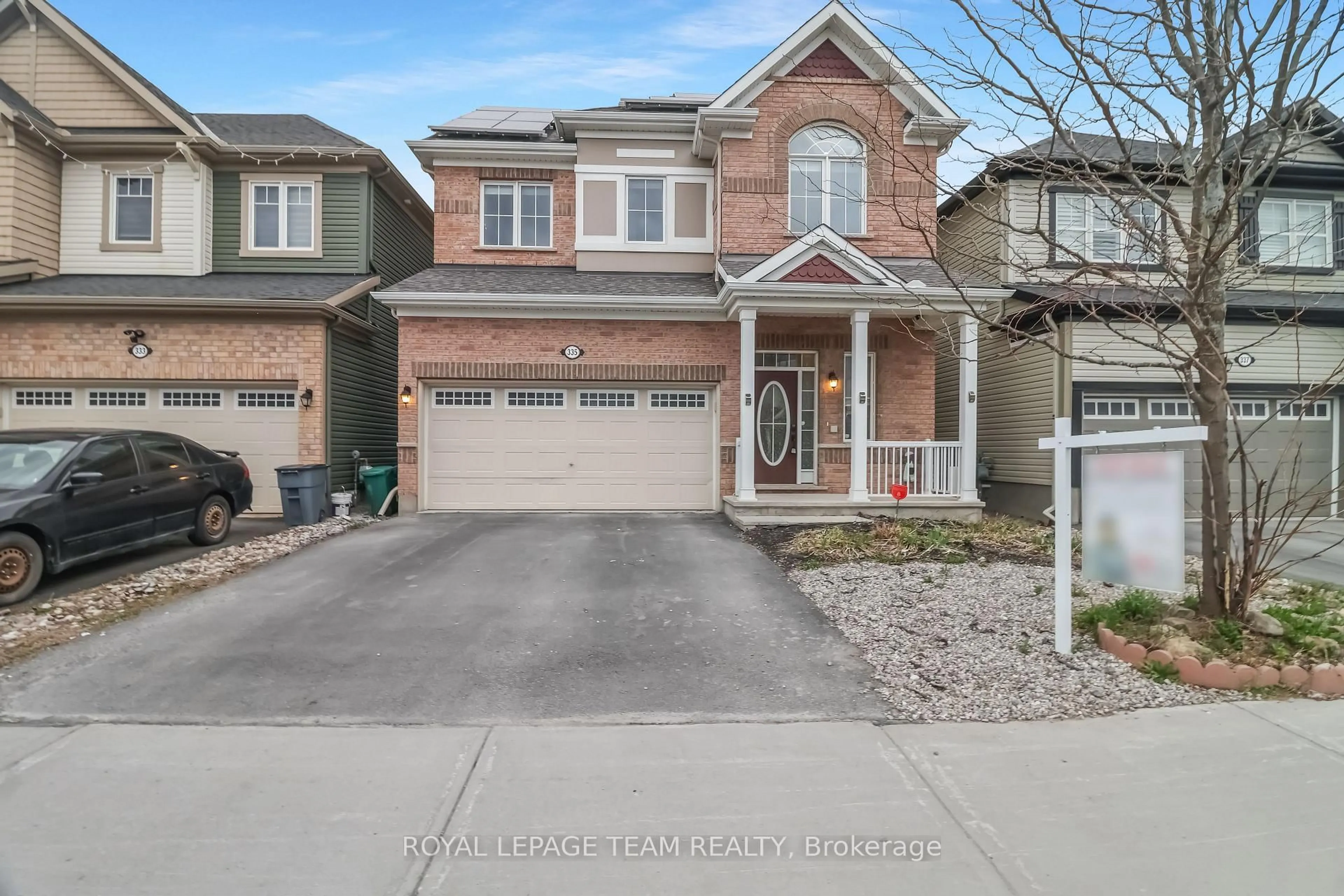 Home with brick exterior material, street for 335 Soldats Riendeau St, Ottawa Ontario K2J 6H4
