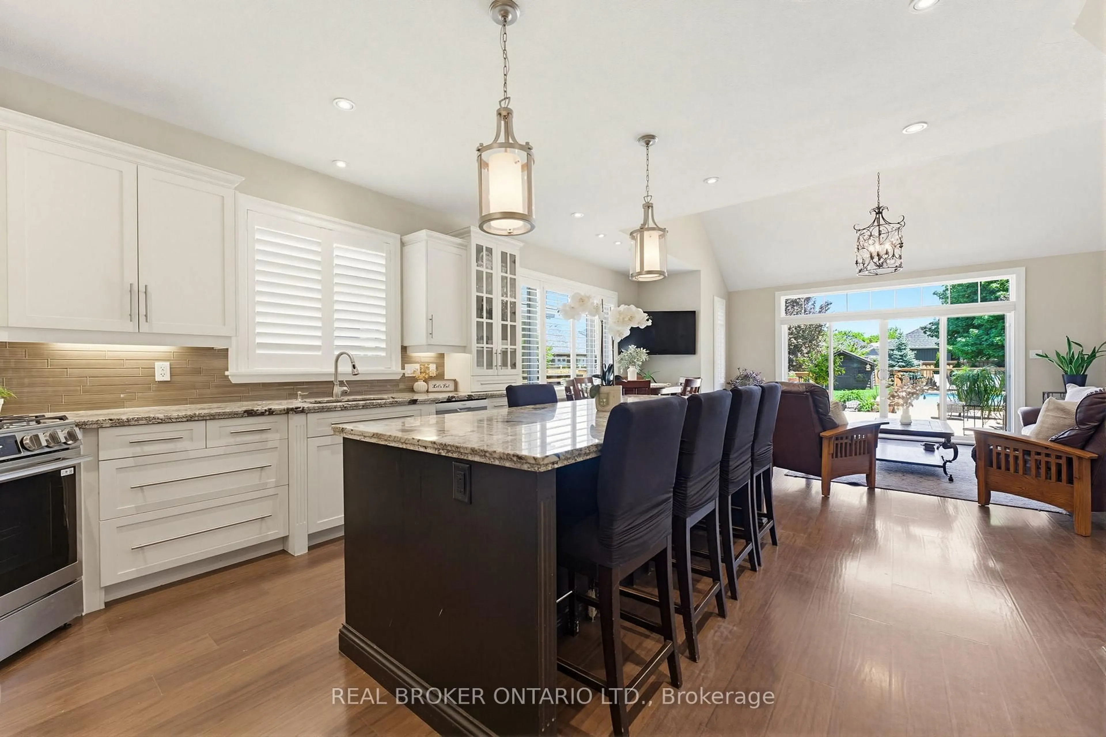 Open concept kitchen, unknown for 50 Cedar St, Brant Ontario N3L 0A1