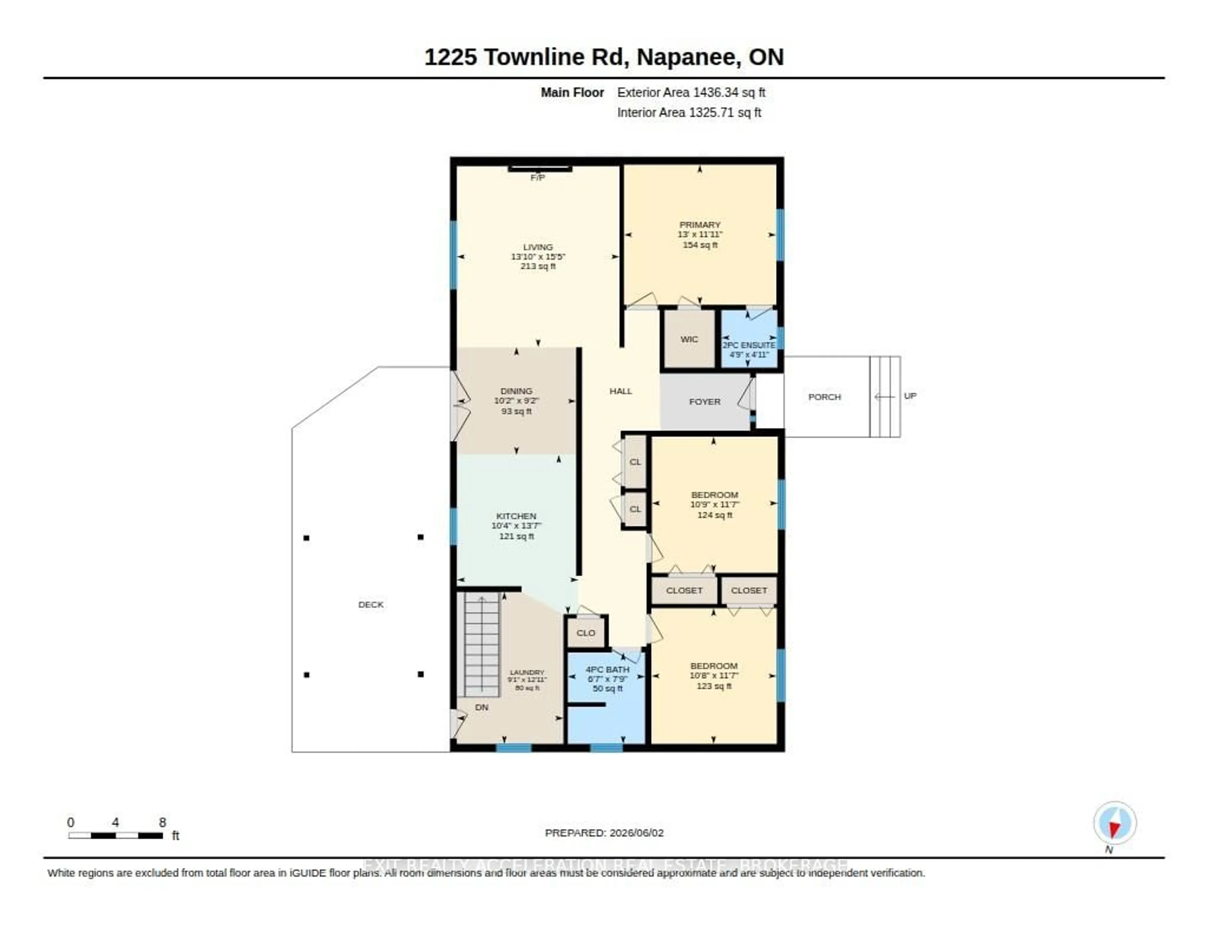 Floor plan for 1225 Townline Rd, Napanee Ontario K7R 3K6