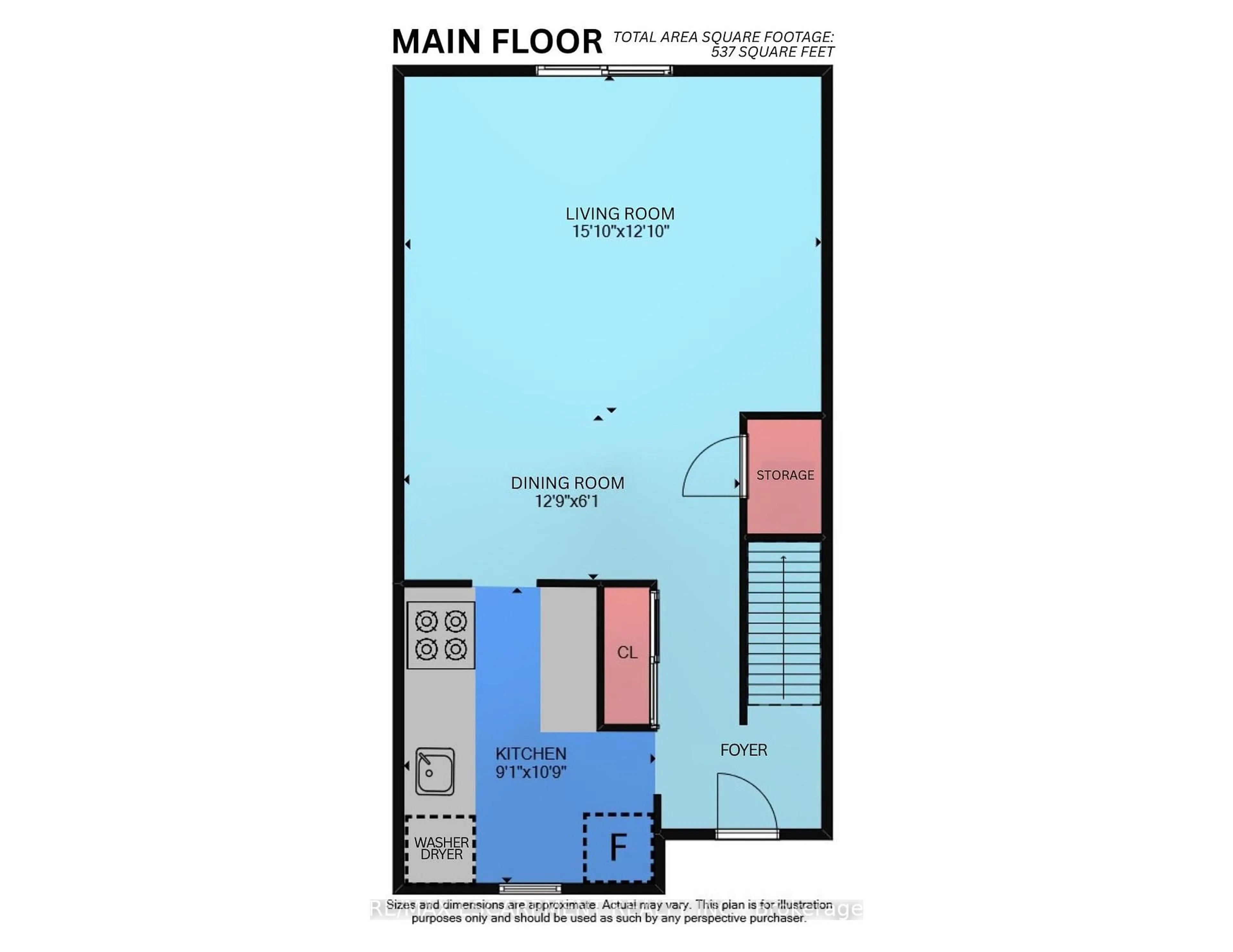 Floor plan for 350 Quigley Rd #435, Hamilton Ontario L8K 5N2