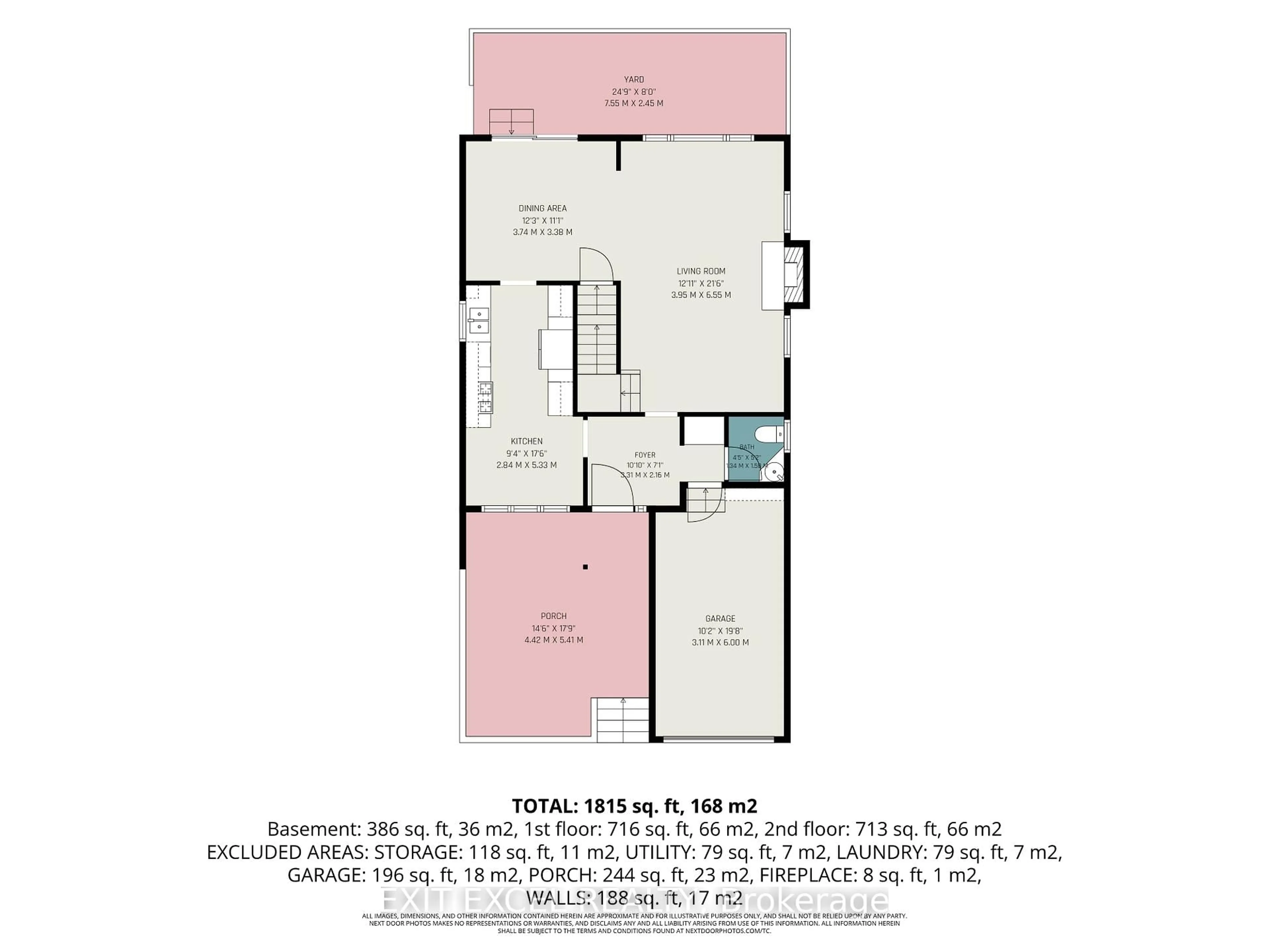 Floor plan for 16 Lima Way, Ottawa Ontario K2J 3G6