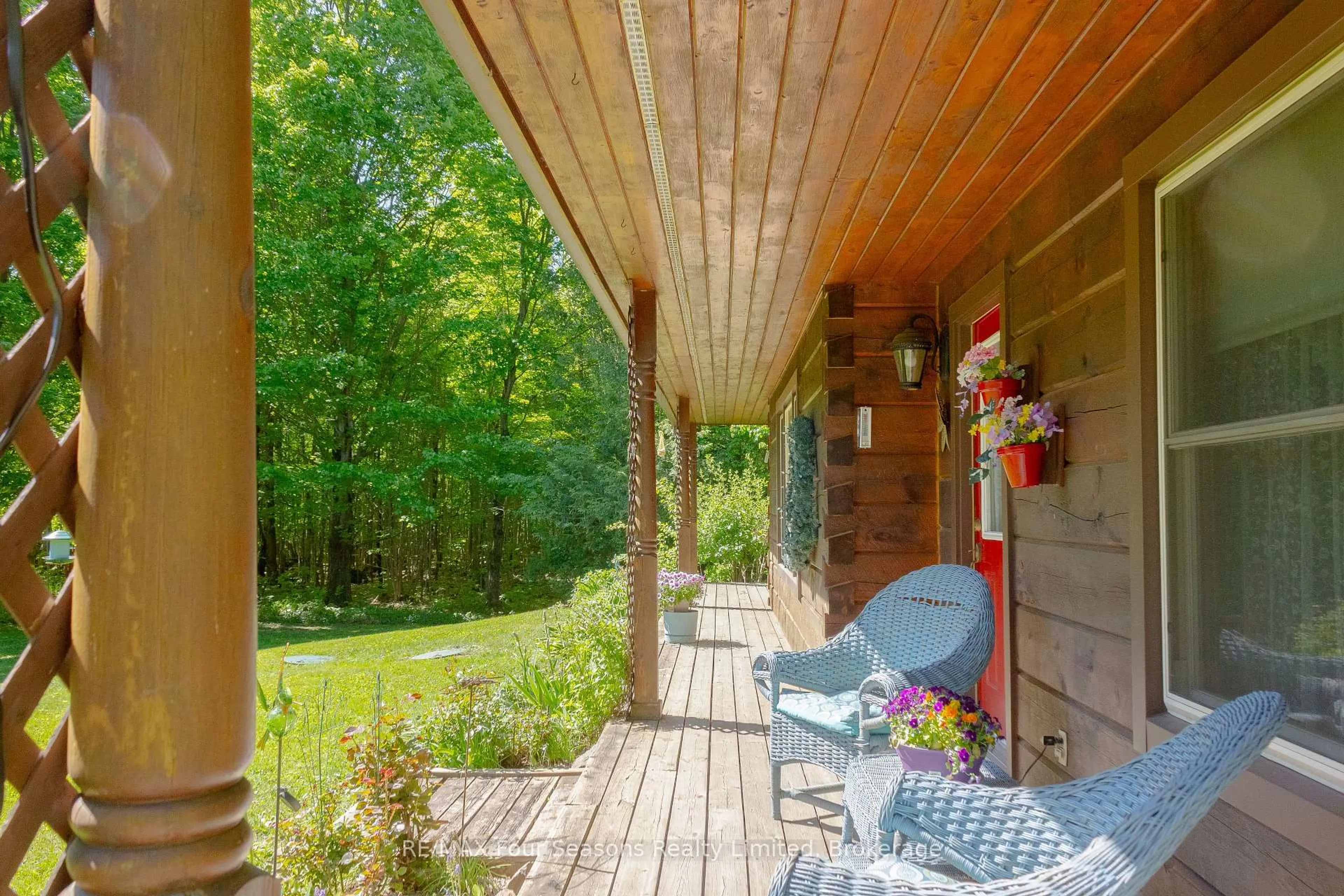 Patio, forest/trees view for 600072 50 Sdrd, Chatsworth Ontario N0H 1R0